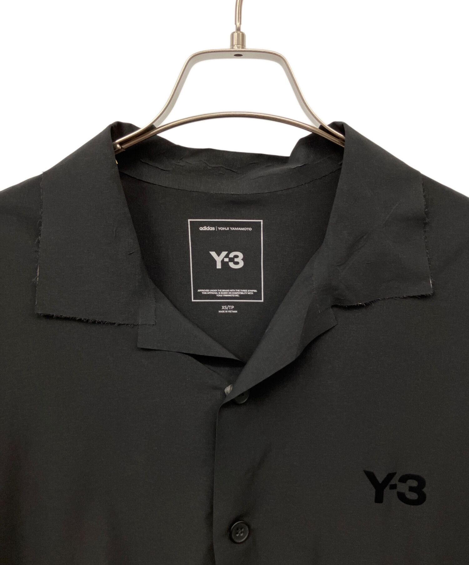 中古・古着通販】Y-3 (ワイスリー) 半袖シャツ ブラック サイズ:XS 