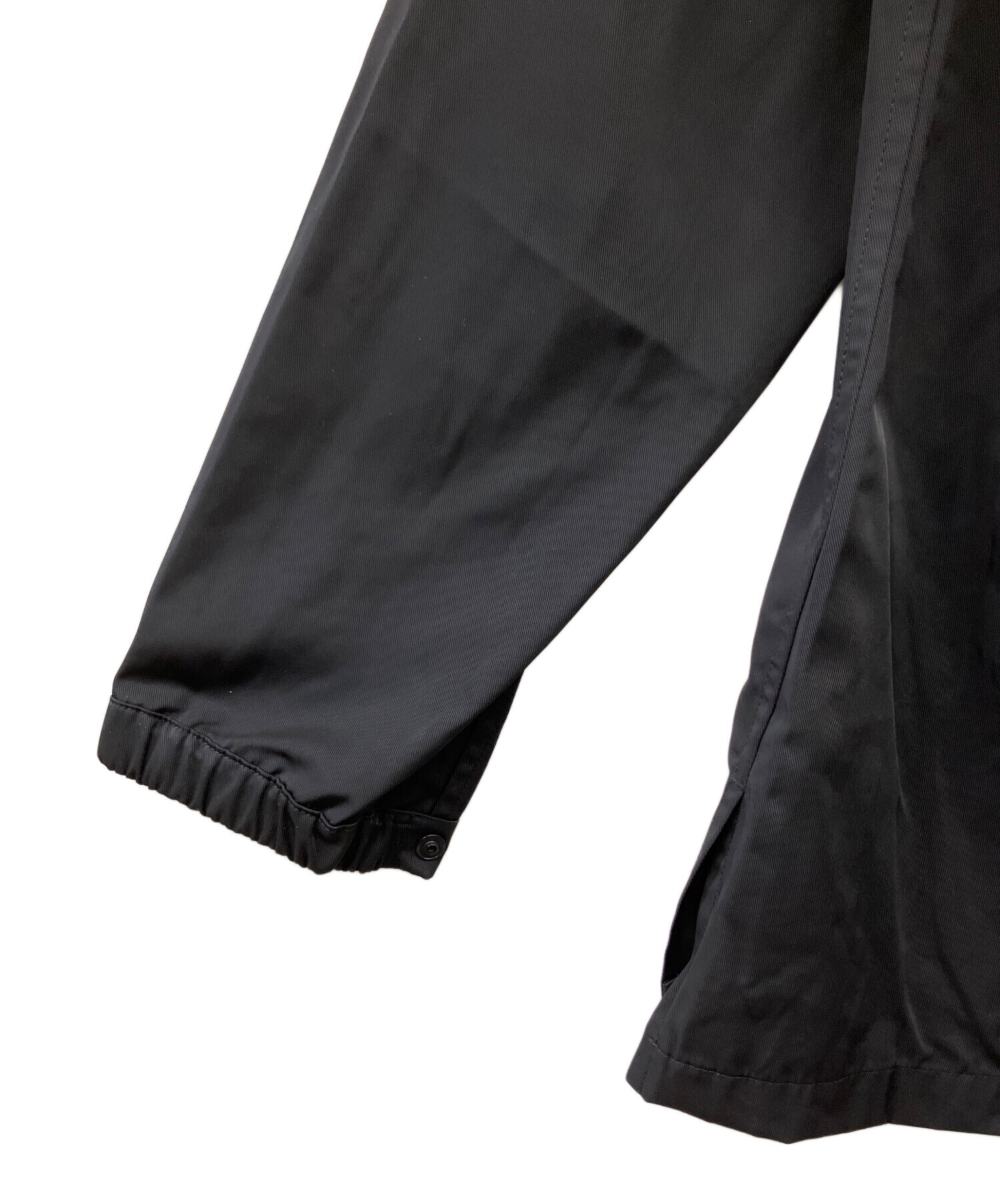 中古・古着通販】Y-3 (ワイスリー) ナイロンツイルシャツ ブラック