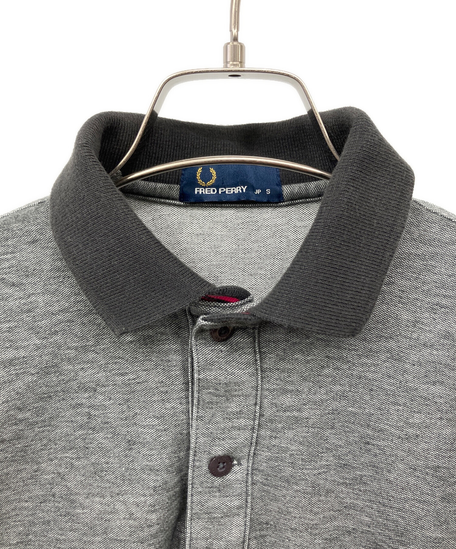 中古・古着通販】FRED PERRY (フレッドペリー) ポロシャツ グレー