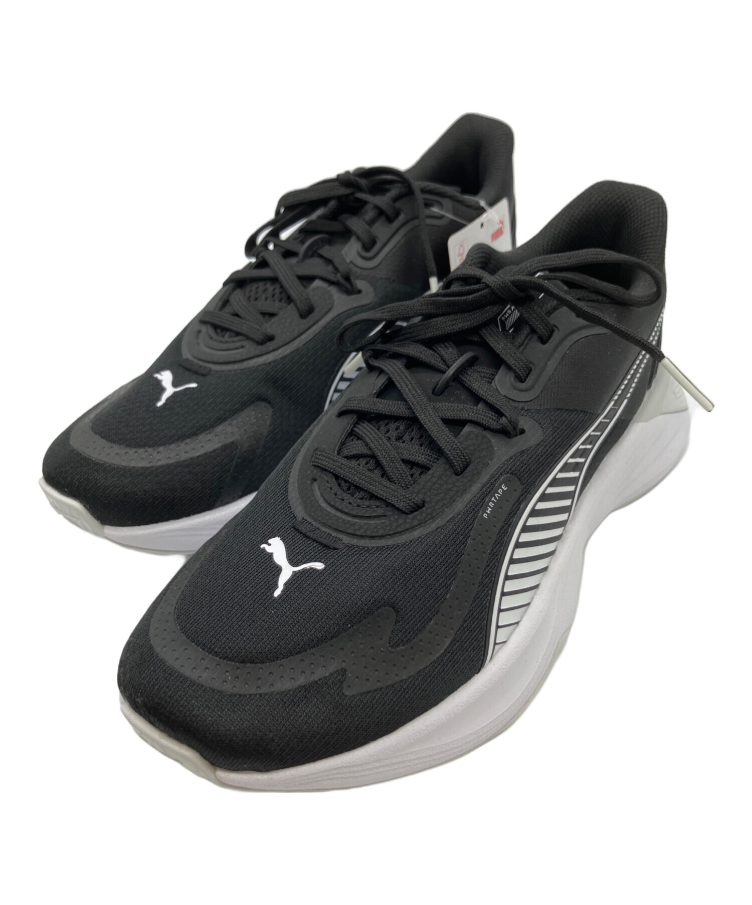 プーマ PUMA 25.5cm未使用 中古・古着通販】PUMA (プーマ) スニーカー ブラック サイズ:24 未使用