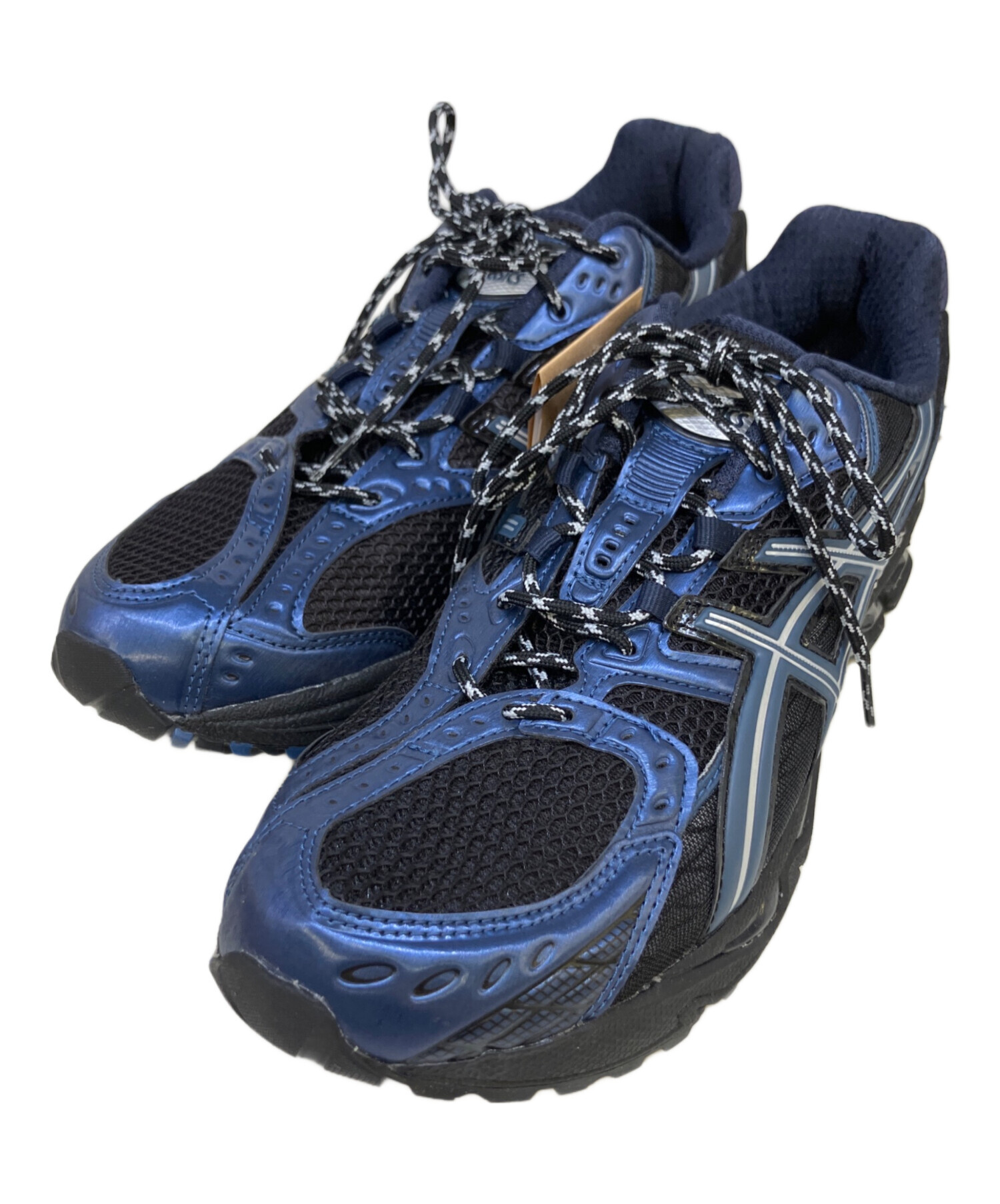 中古・古着通販】asics (アシックス) スニーカー ネイビー サイズ:28