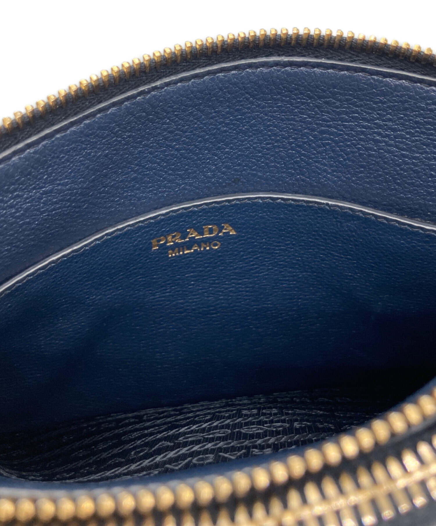 中古・古着通販】PRADA (プラダ) ショルダーバッグ ネイビー｜ブランド