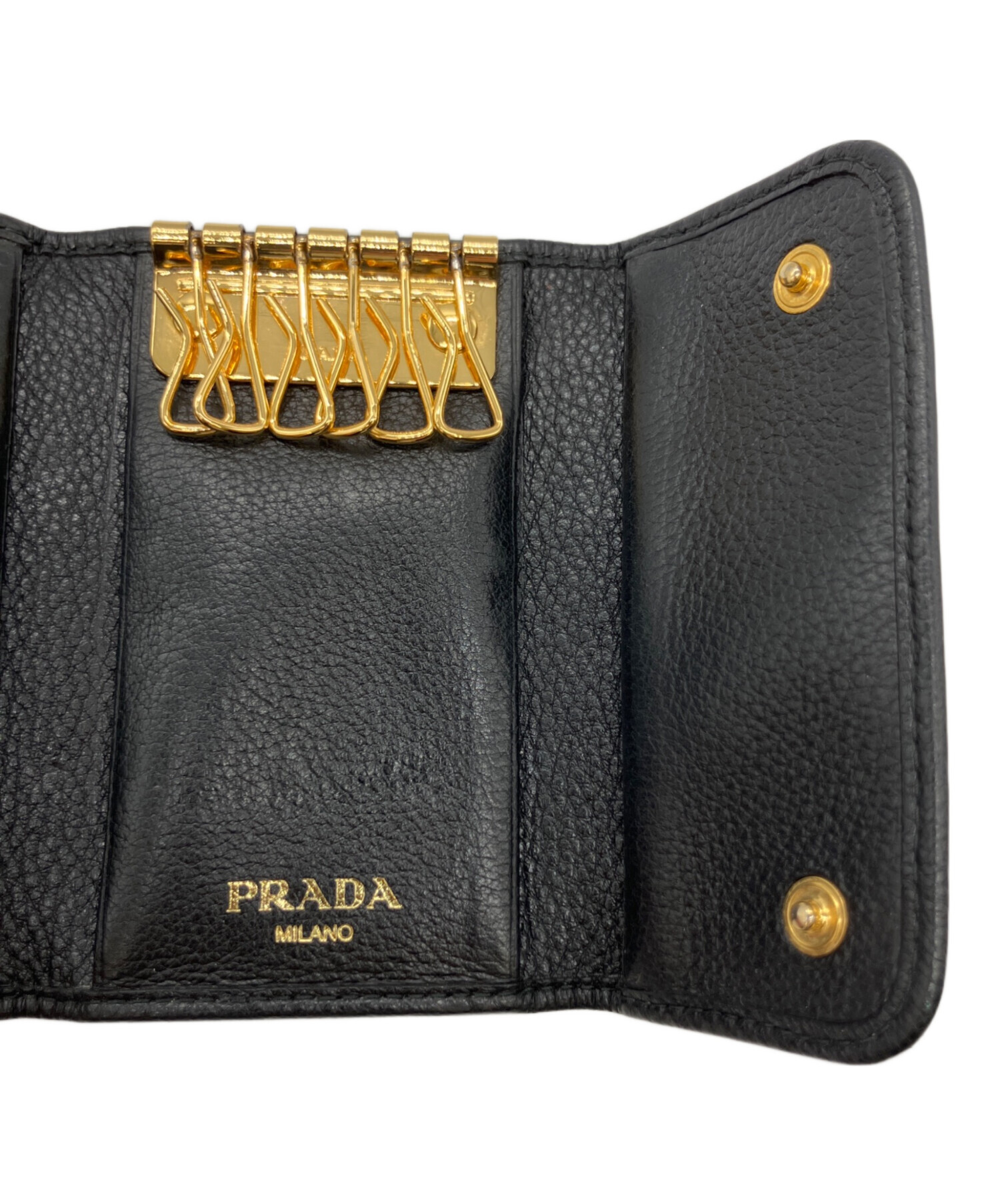 中古・古着通販】PRADA (プラダ) キーケース ネイビー｜ブランド・古着