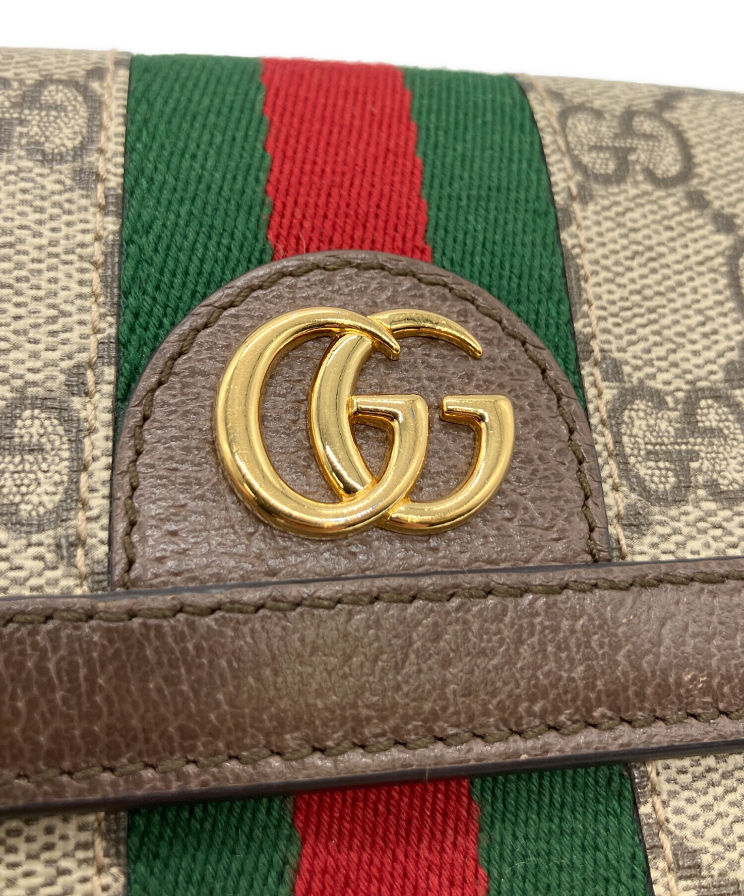 中古・古着通販】GUCCI (グッチ) 長財布 ブラウン｜ブランド・古着通販