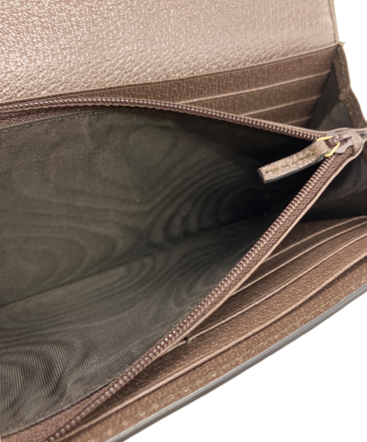中古・古着通販】GUCCI (グッチ) 長財布 ブラウン｜ブランド・古着通販