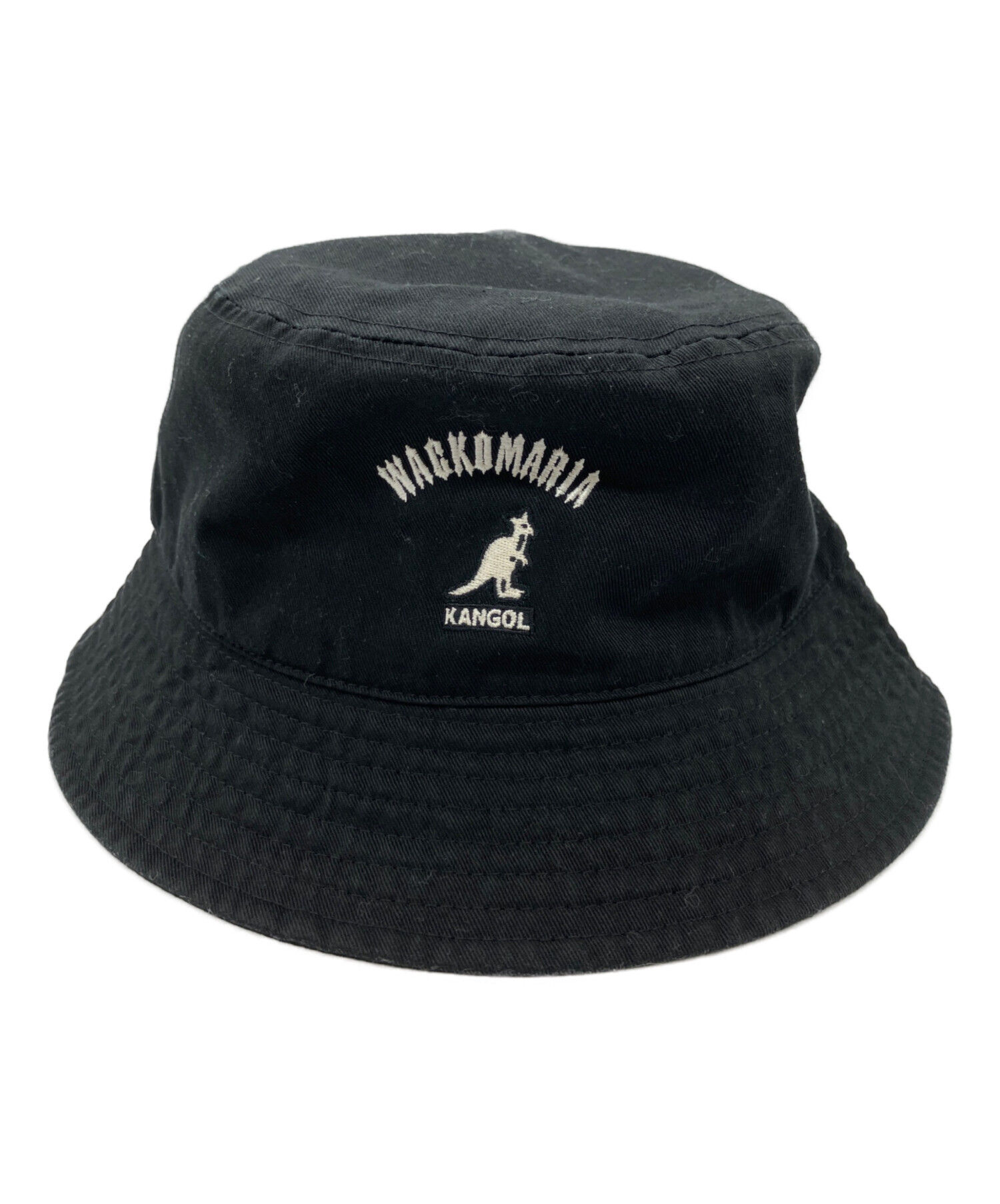 KANGOL WACKO MARIA バケットハット　ワコマリア　Mホワイト 中古・古着通販】KANGOL (カンゴール) WACKO MARIA (ワコマリア