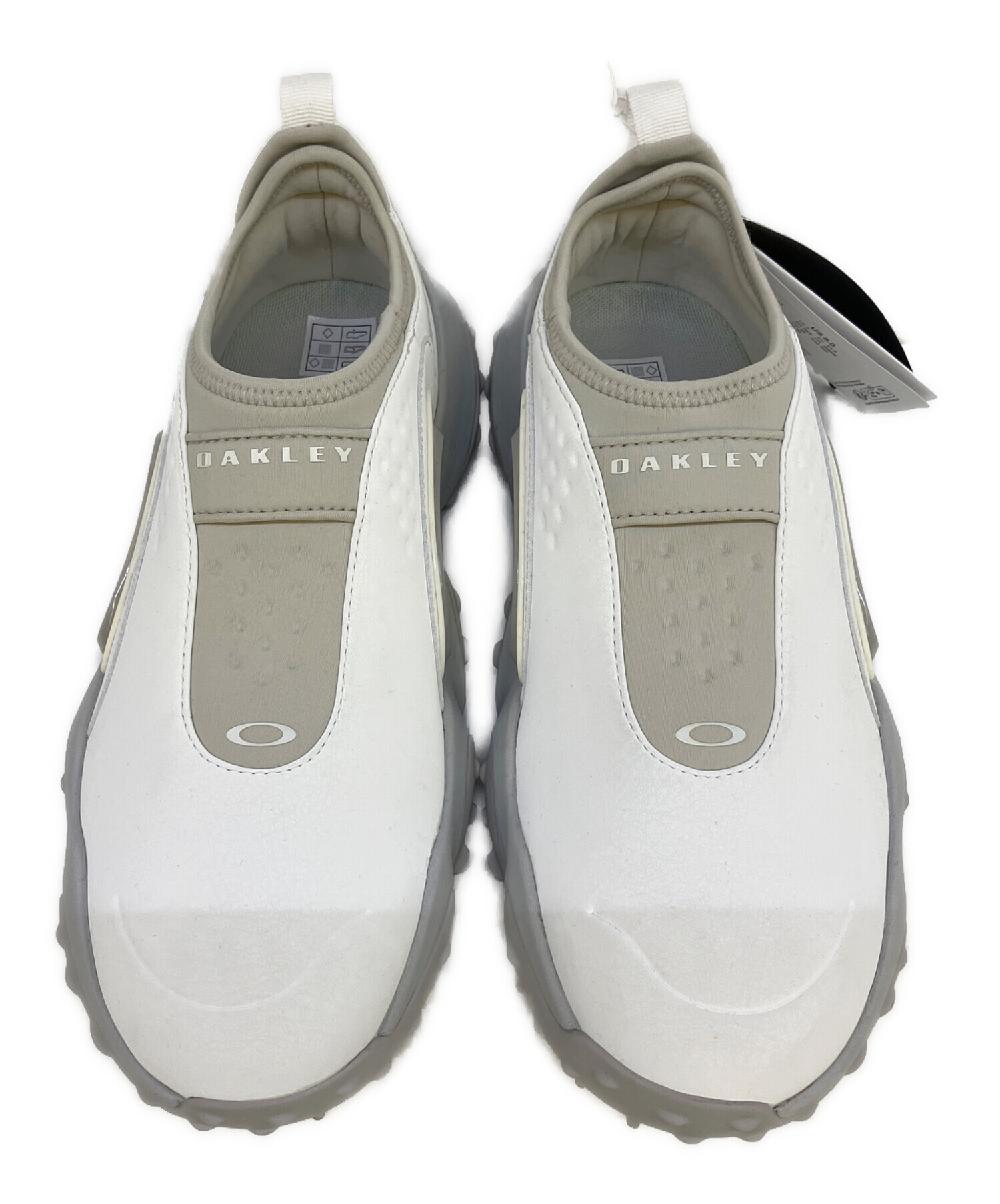 中古・古着通販】OAKLEY (オークリー) ゴルフシューズ ホワイト×グレー 