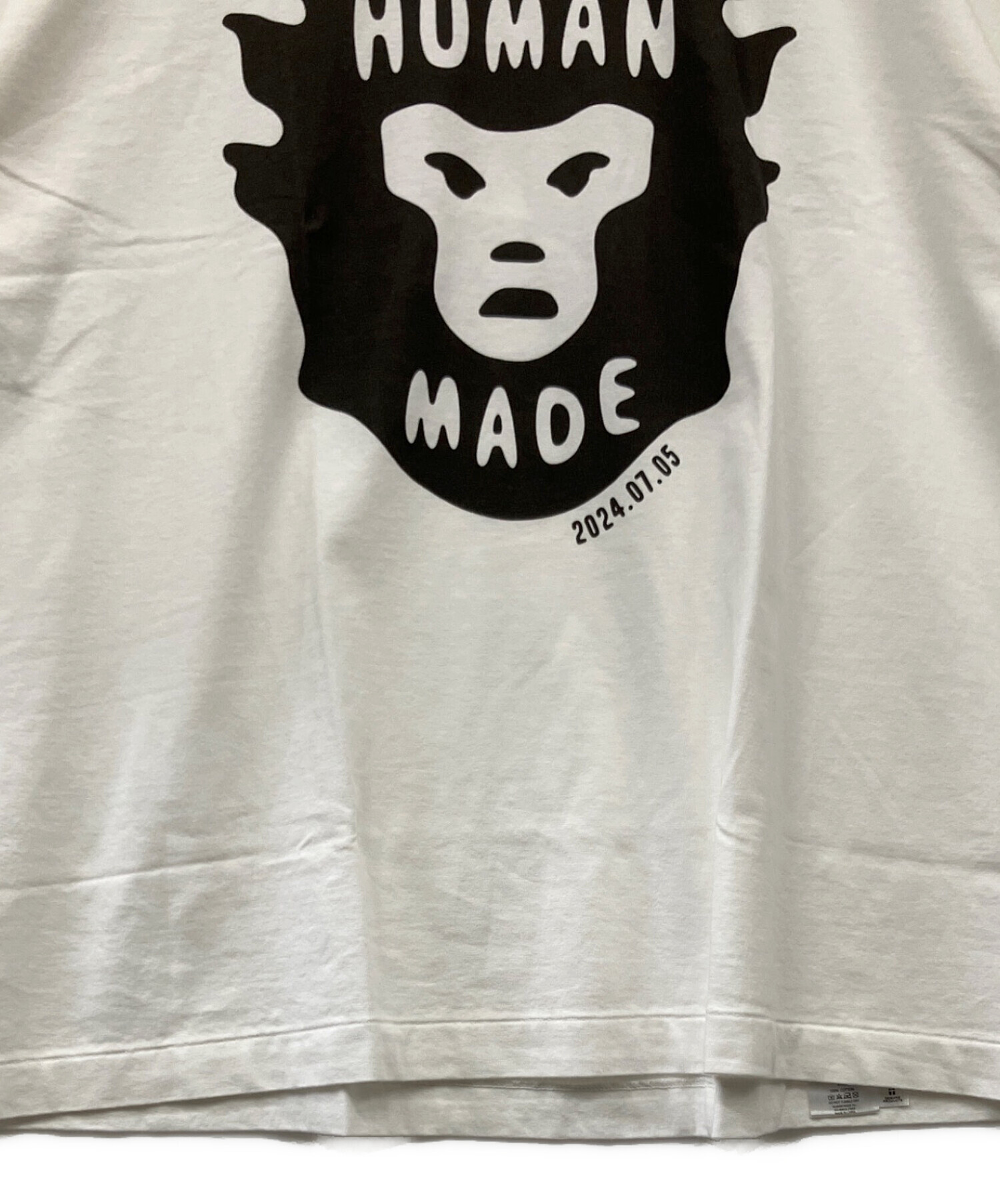 中古・古着通販】HUMAN MADE (ヒューマンメイド) Tシャツ ホワイト