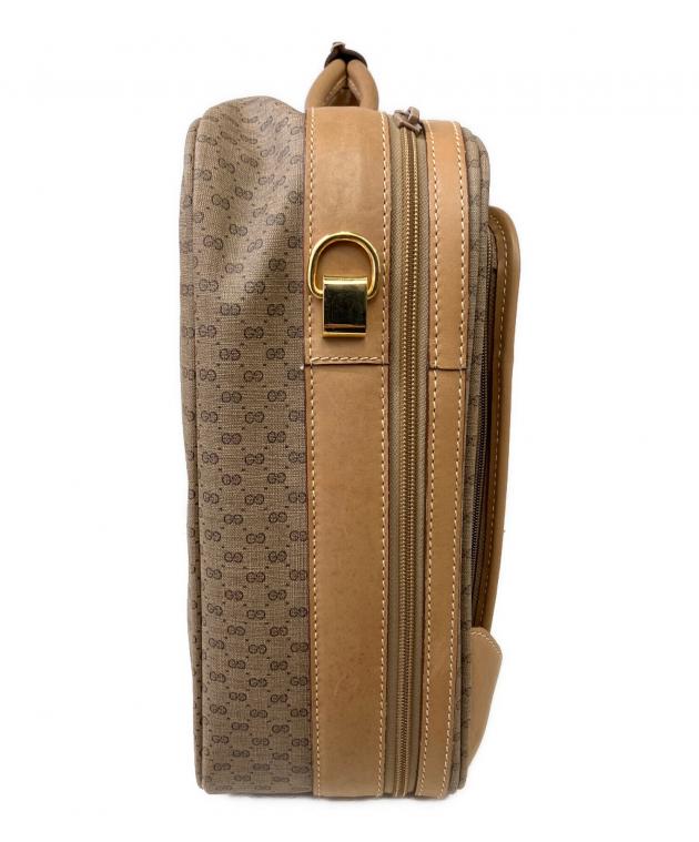 Gucci　グッチ ビジネスバッグ ベージュ レザー 中古・古着通販】GUCCI (グッチ) ビジネスバッグ ベージュ｜ブランド