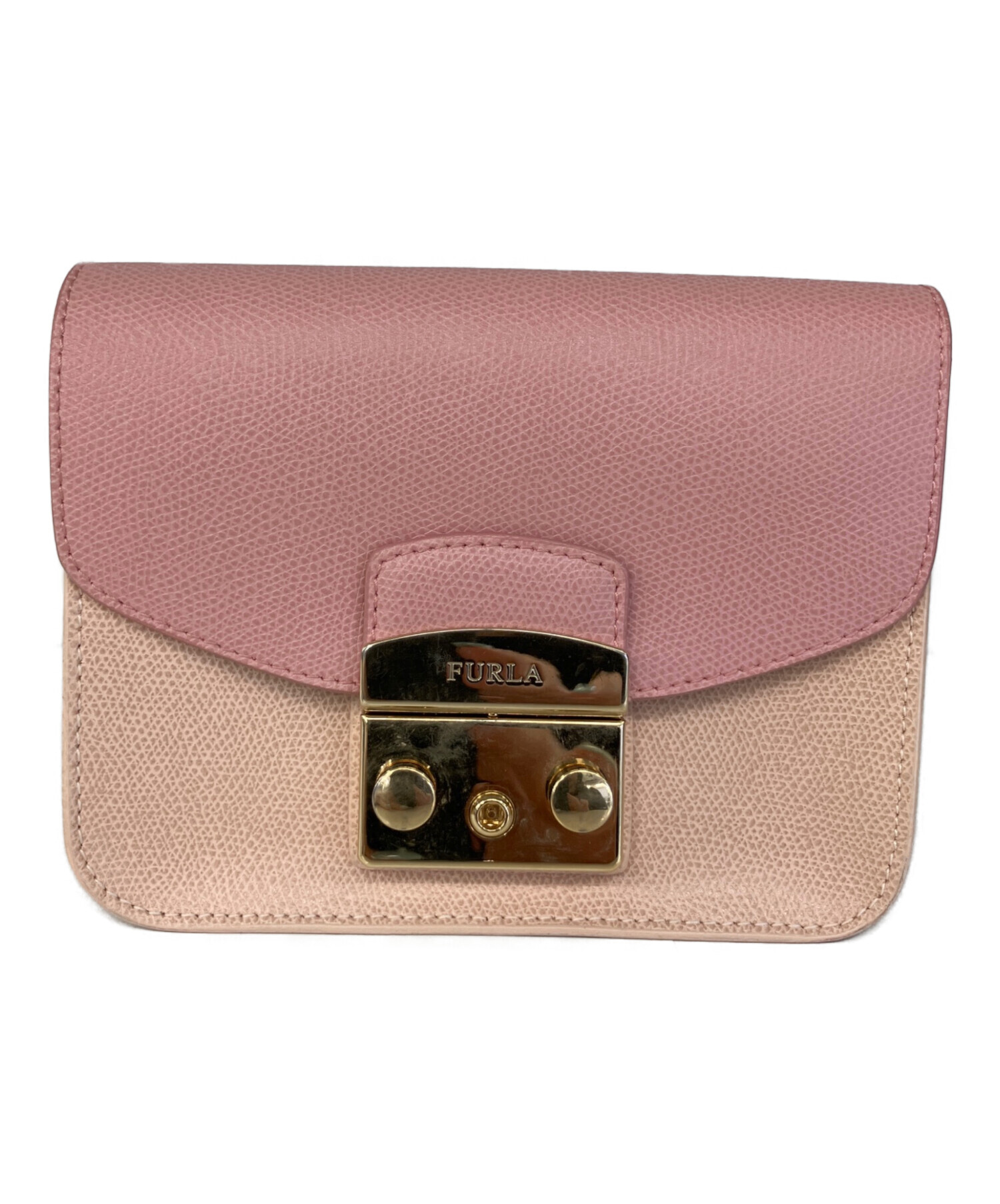 中古・古着通販】FURLA (フルラ) ショルダーバッグ ベージュ｜ブランド 