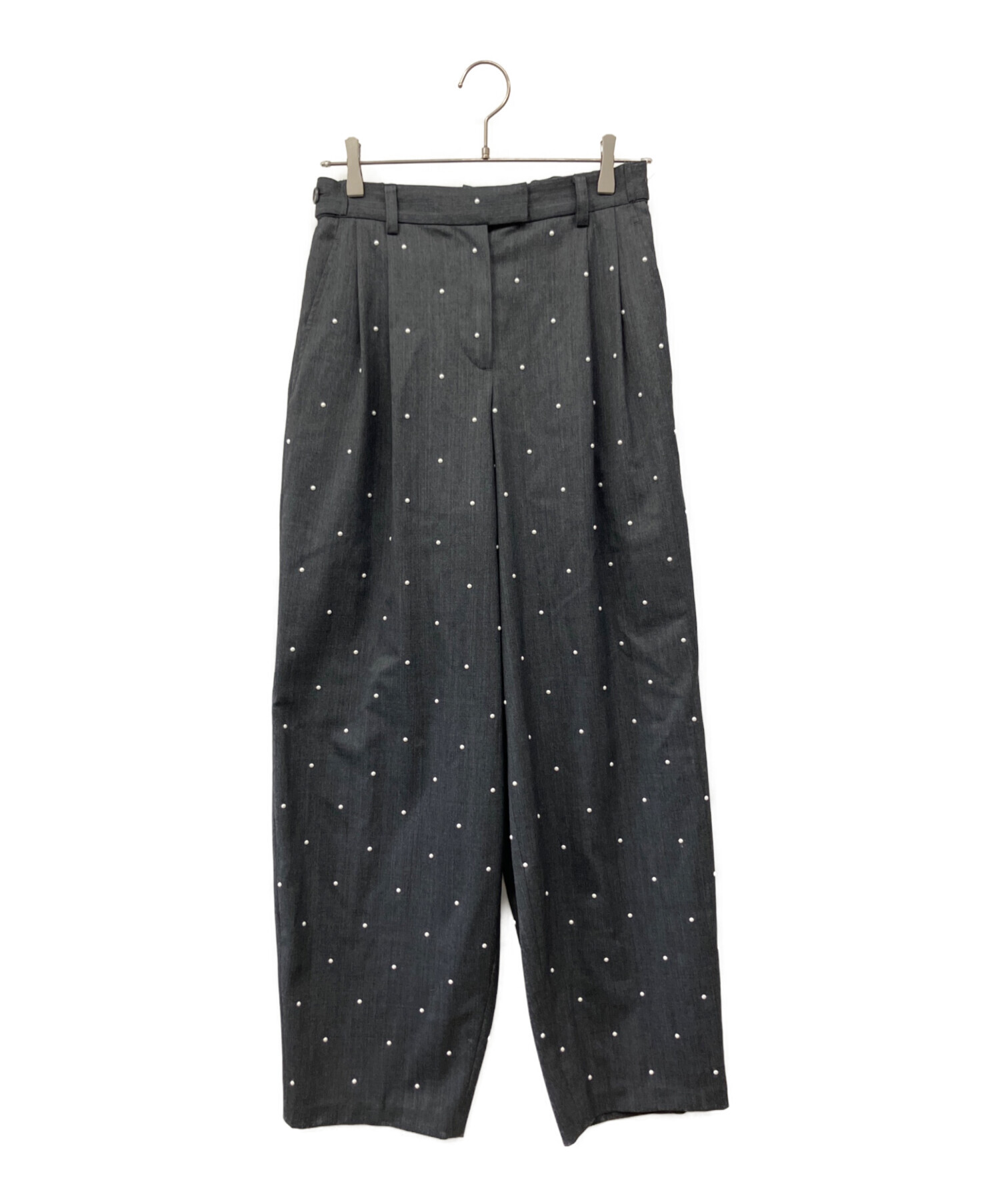 お値下げ不可　新品未使用 中古・古着通販】cygne (シーニュ) パンツ グレー サイズ:L｜ブランド