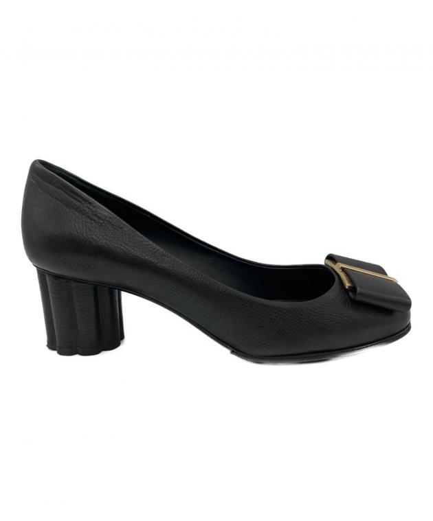 Salvatore Ferragamo ブラック　黒 ハイヒール 中古・古着通販】Salvatore Ferragamo (サルヴァトーレ フェラガモ