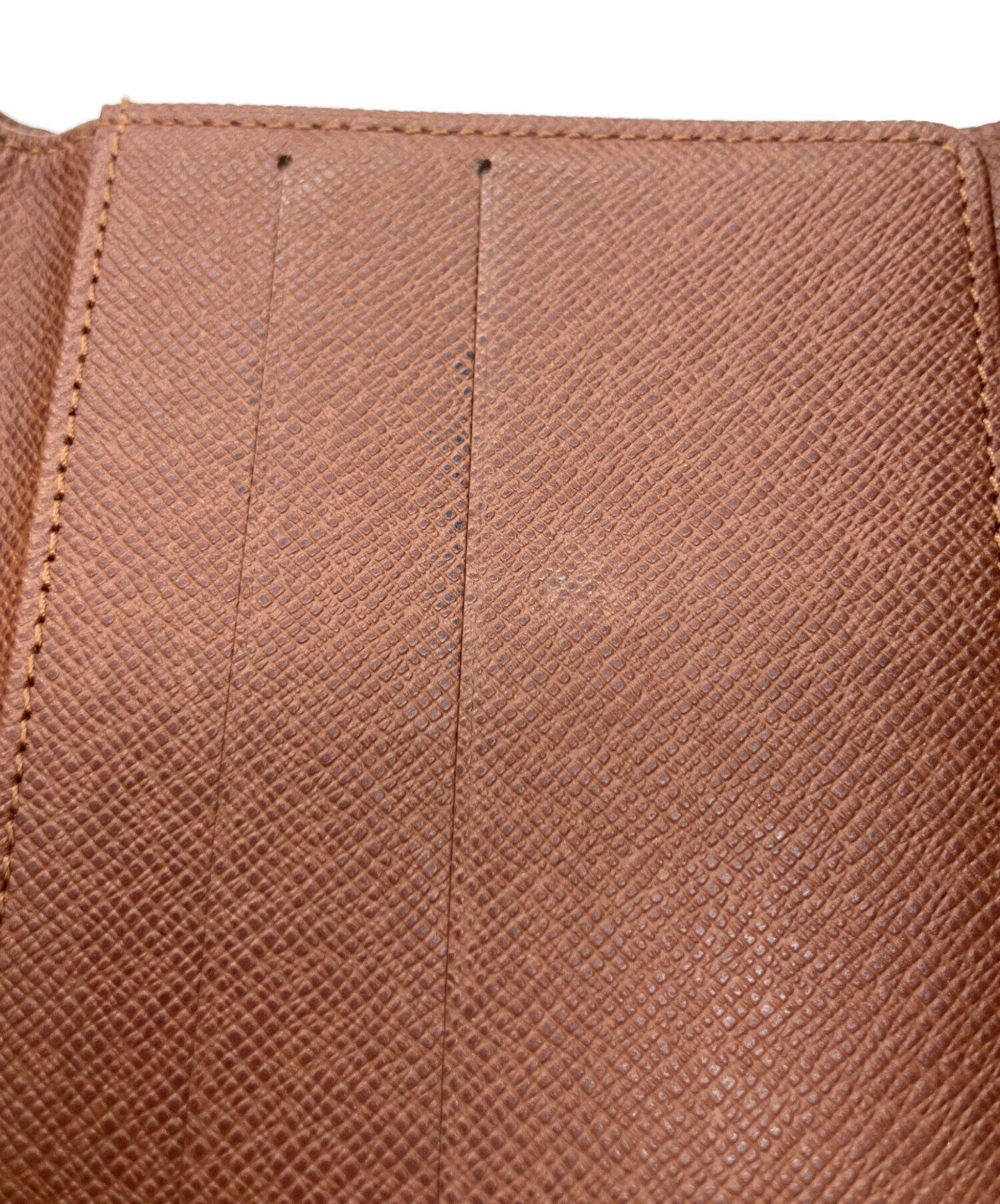 中古・古着通販】LOUIS VUITTON (ルイ ヴィトン) 2つ折り財布 ブラウン