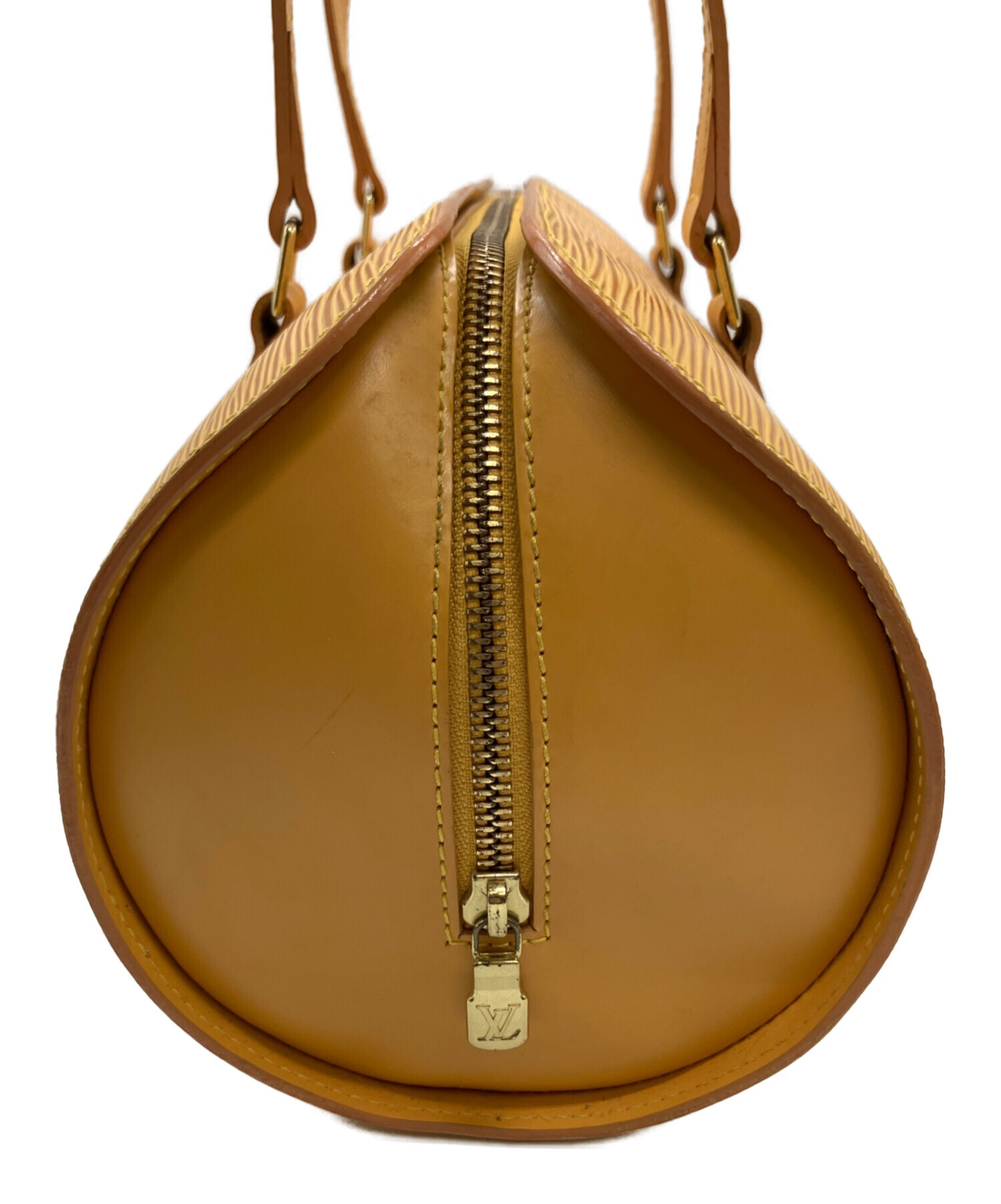 ルイ・ヴィトン イエローハンドバッグ 中古・古着通販】LOUIS VUITTON (ルイ ヴィトン) ハンドバッグ