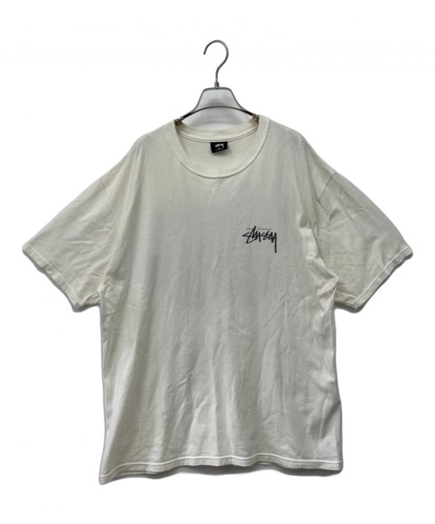 中古・古着通販】stussy (ステューシー) 半袖Tシャツ ホワイト サイズ