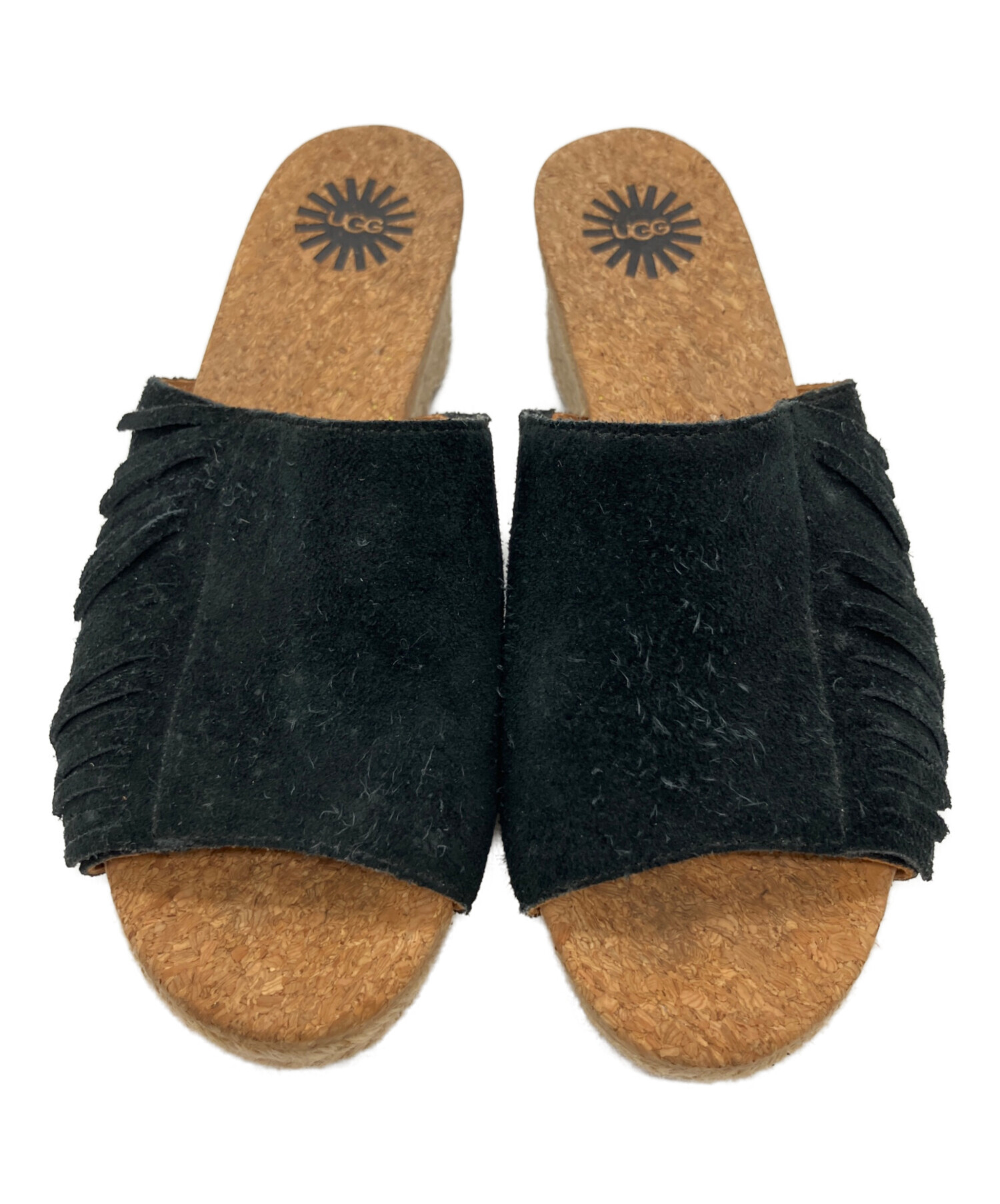 中古・古着通販】UGG (アグ) ウェッジソールサンダル ブラウン