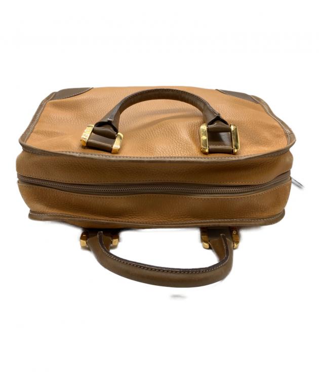 中古・古着通販】LOEWE (ロエベ) ハンドバッグ ブラウン｜ブランド