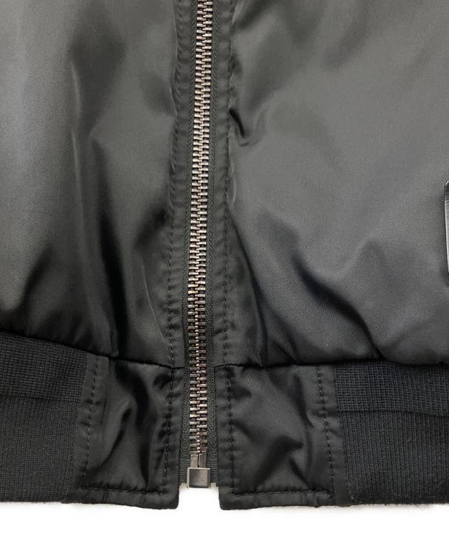 中古・古着通販】COACH (コーチ) MA-1ジャケット ブラック サイズ:M