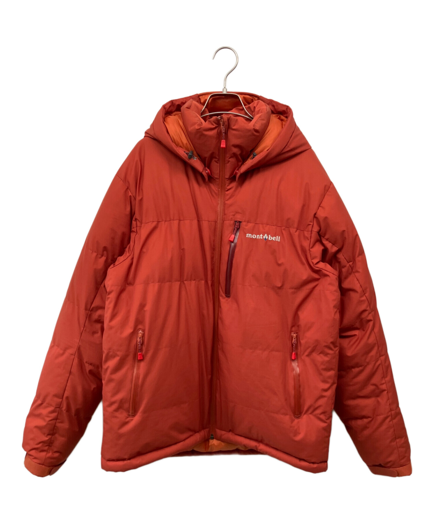 old mont-bell モンベル　ダウン　赤マウンテンパーカー　古着　y2k 中古・古着通販】mont-bell (モンベル) ダウンジャケット ブラウン