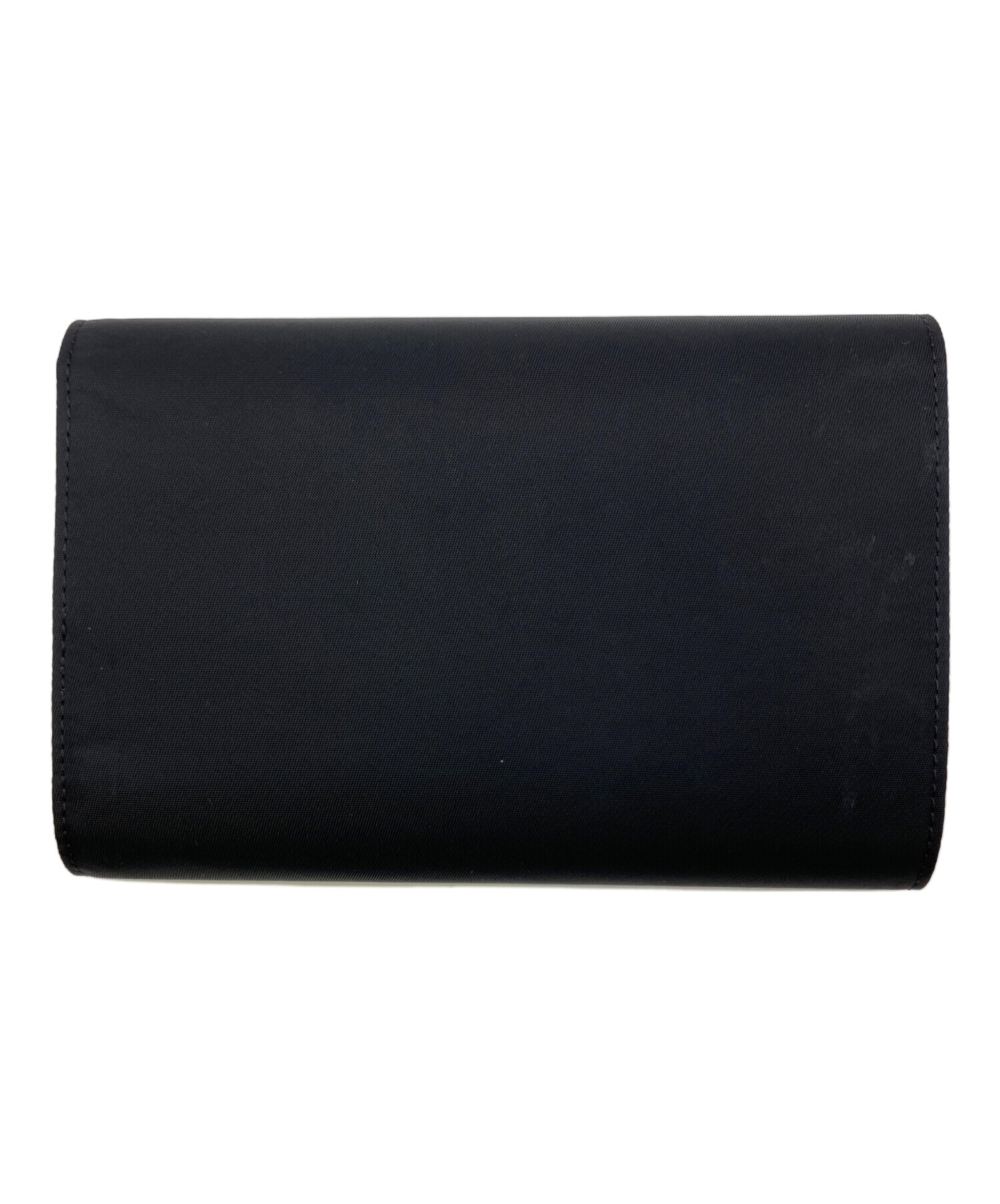 中古・古着通販】PRADA (プラダ) 3つ折り財布 ブラック｜ブランド