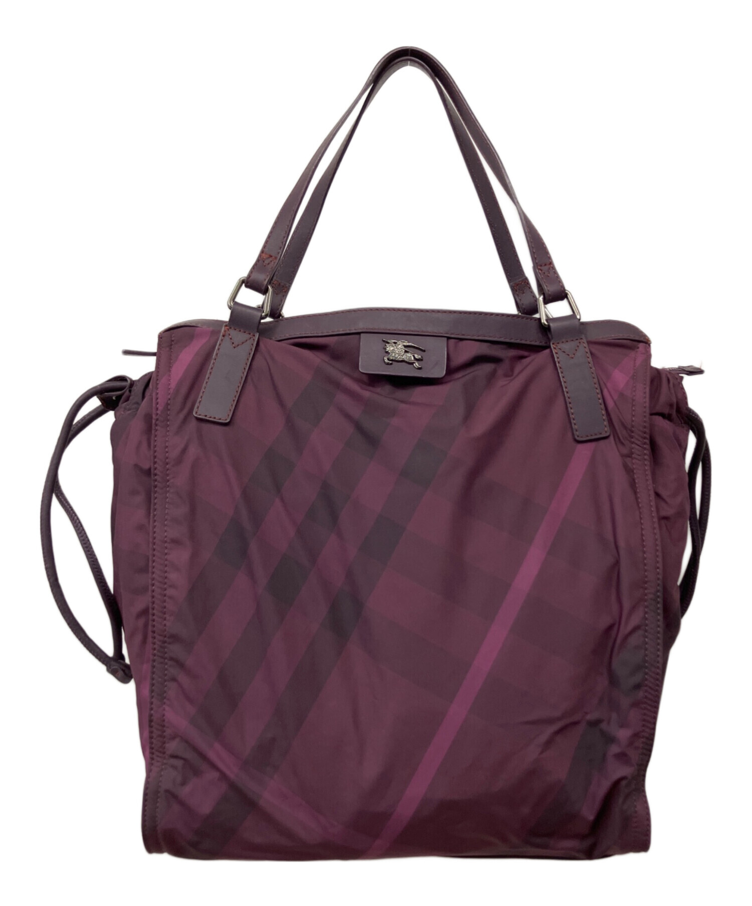 中古・古着通販】BURBERRY (バーバリー) トートバッグ パープル 