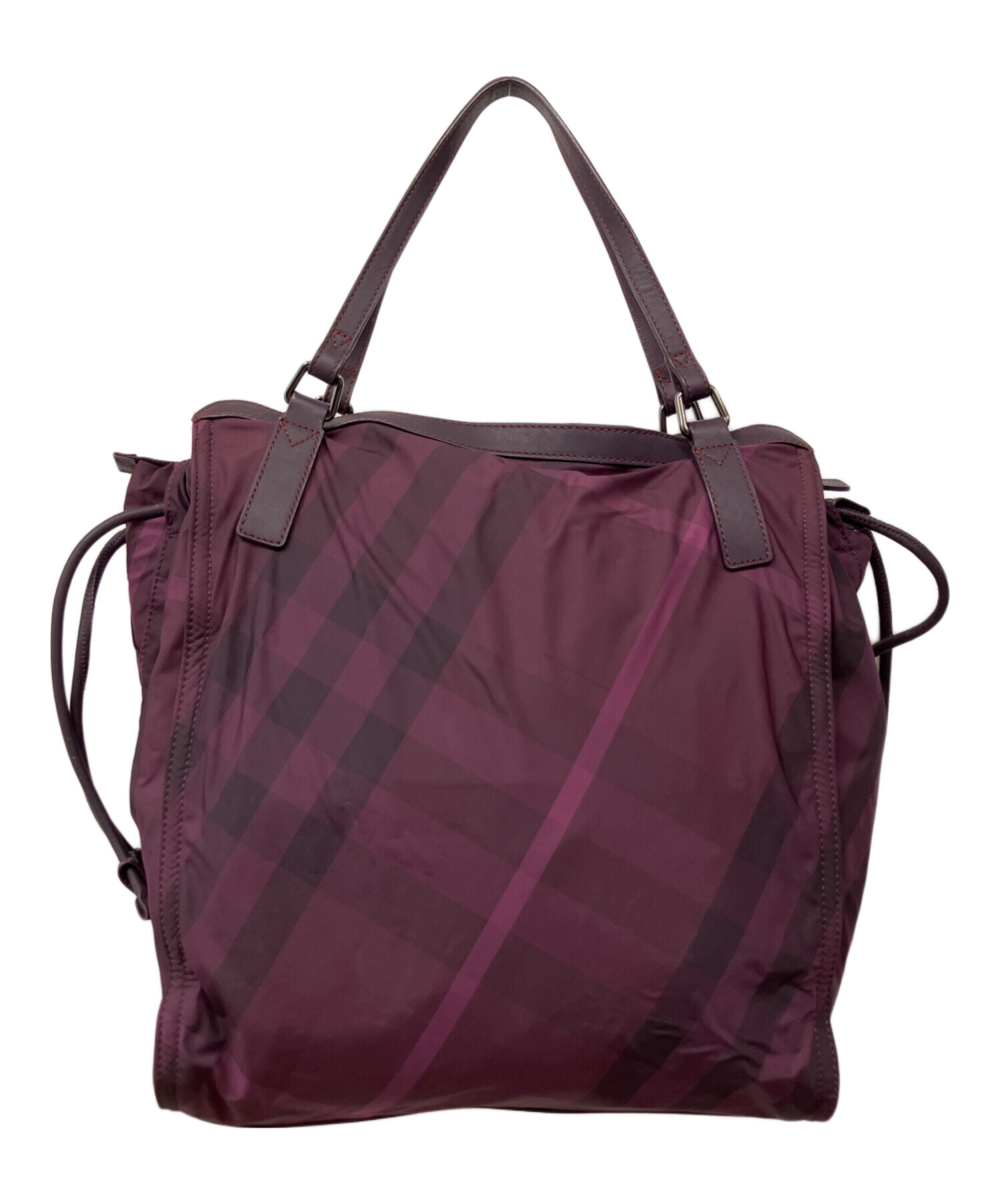 中古・古着通販】BURBERRY (バーバリー) トートバッグ パープル 