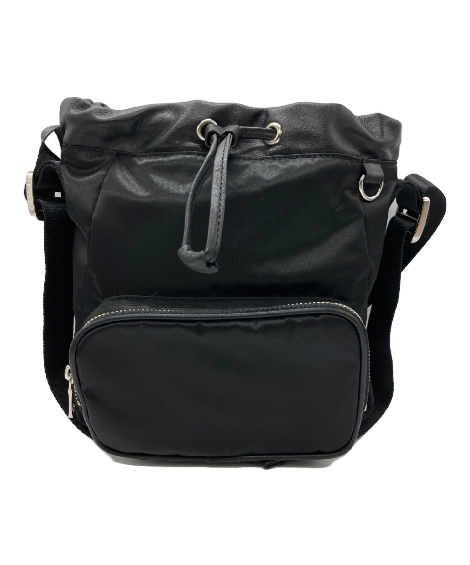 russet　ラシット　ショルダーバッグ　エナメル　ブラック 中古・古着通販】russet (ラシット) ショルダーバッグ ブラック