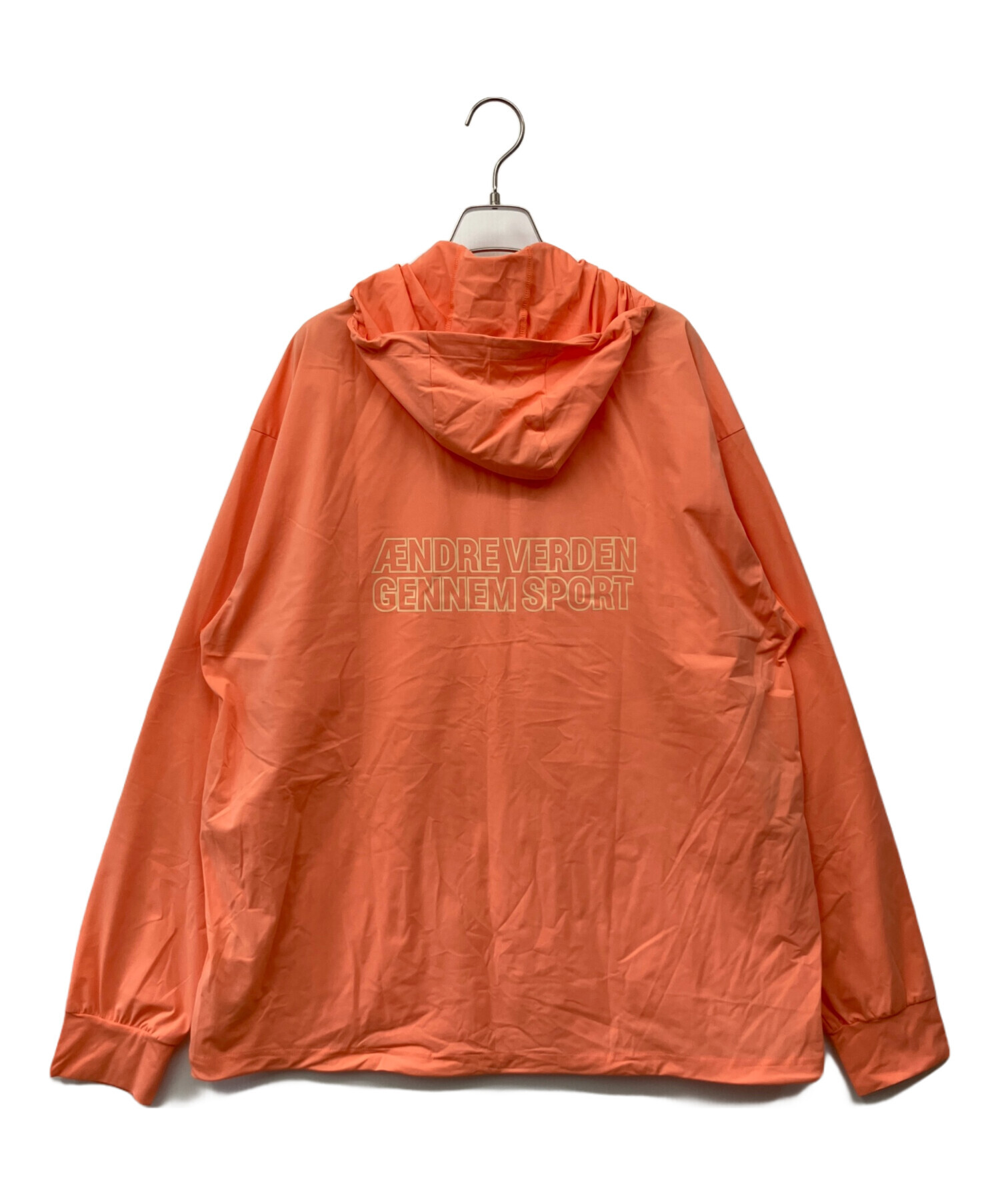中古・古着通販】hummel (ヒュンメル) パーカー オレンジ サイズ:XL