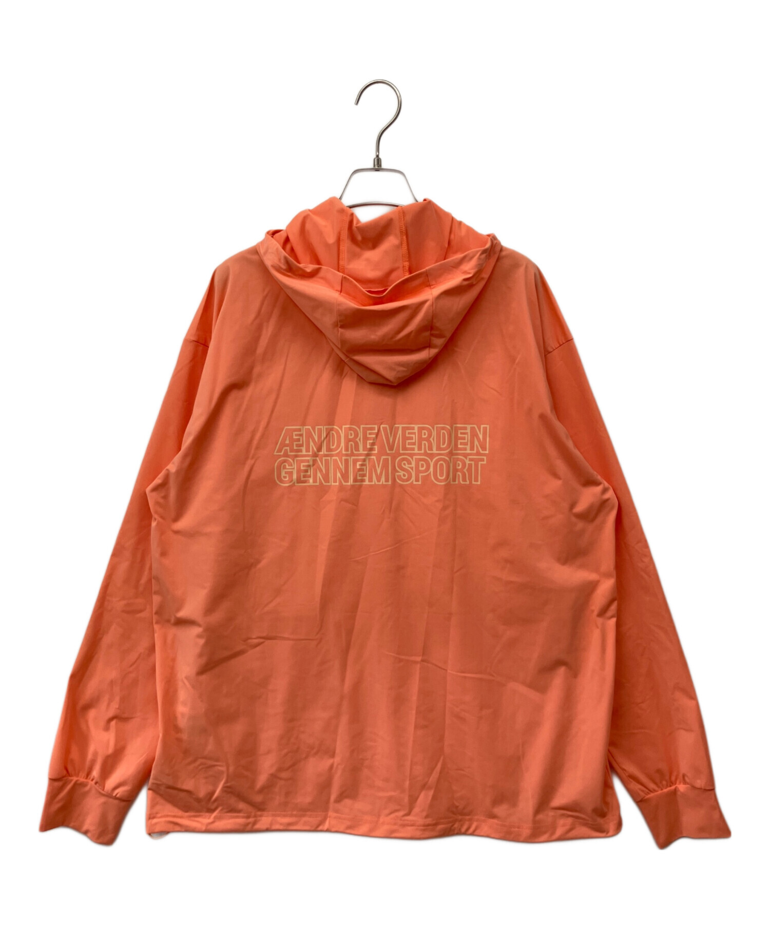 中古・古着通販】hummel (ヒュンメル) パーカー オレンジ サイズ:L