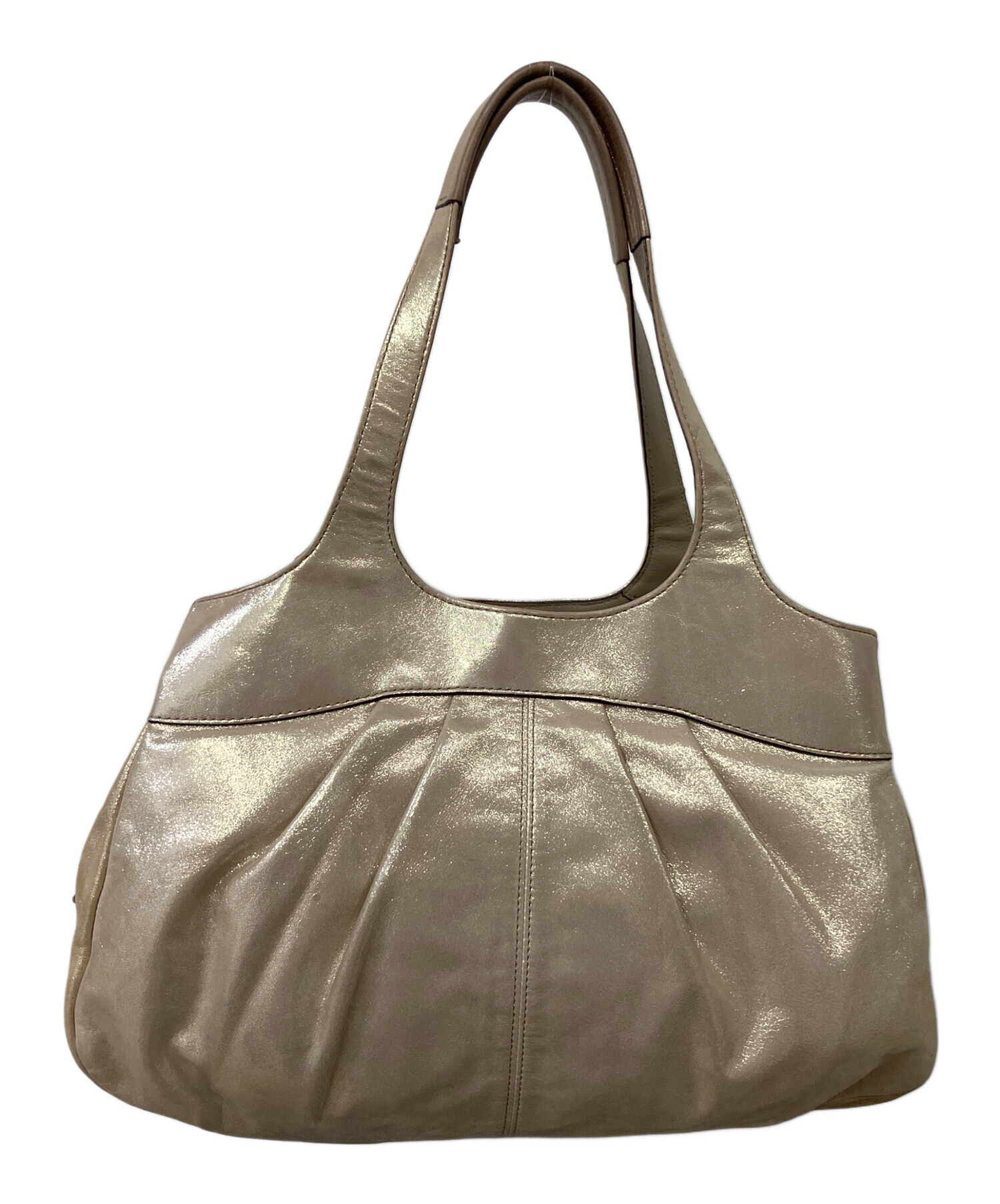 中古・古着通販】COACH (コーチ) ハンドバッグ ベージュ｜ブランド