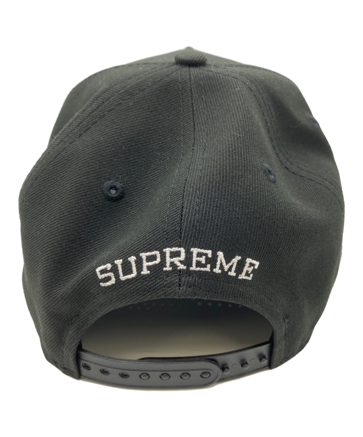 Supreme シュプリーム キャップ  黒 【古着】【中古】【送料無料】 中古・古着通販】New Era (ニューエラ) Supreme (シュプリーム
