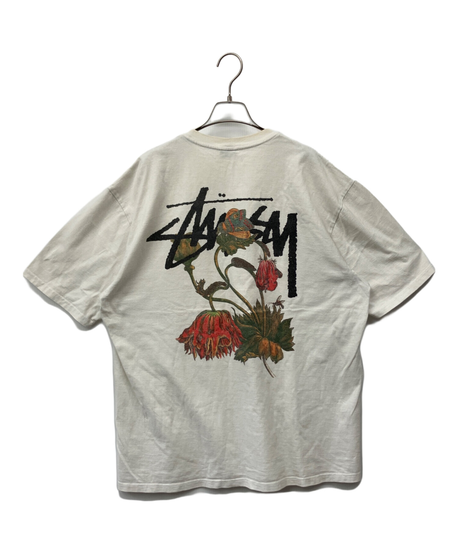 中古・古着通販】stussy (ステューシー) Tシャツ ホワイト サイズ:XL