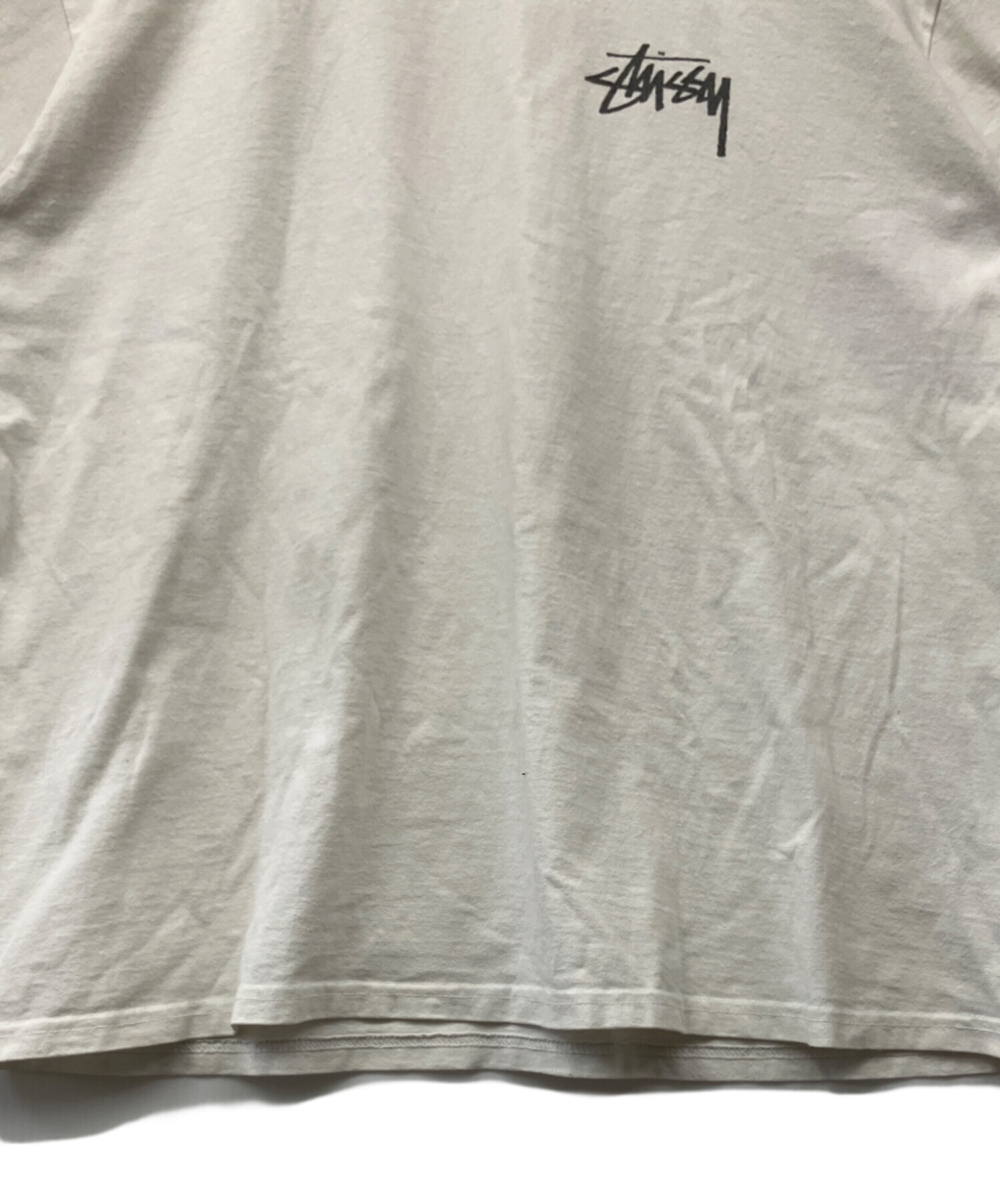 中古・古着通販】stussy (ステューシー) Tシャツ ホワイト サイズ:XL