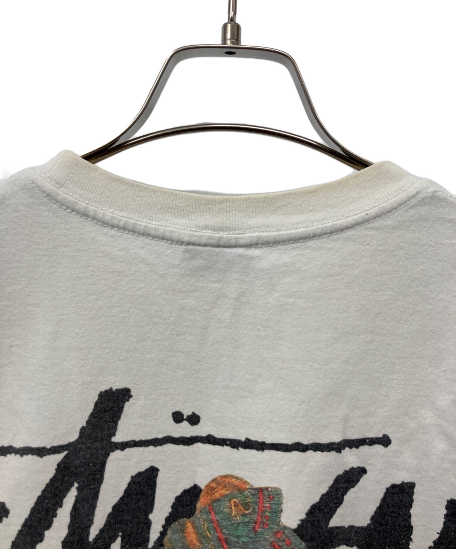 中古・古着通販】stussy (ステューシー) Tシャツ ホワイト サイズ:XL