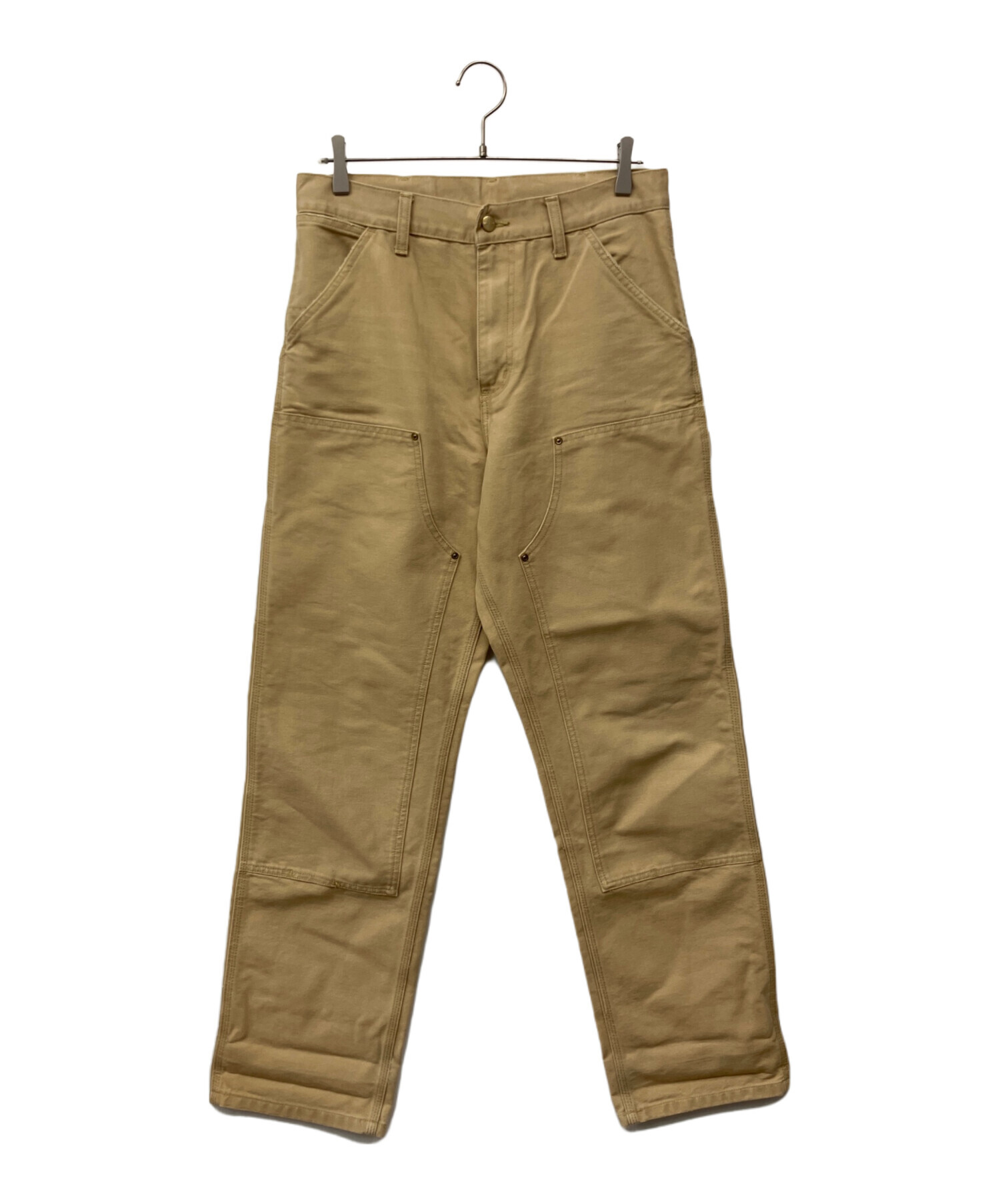 中古・古着通販】CarHartt (カーハート) DOUBLE KNEE PANT ベージュ