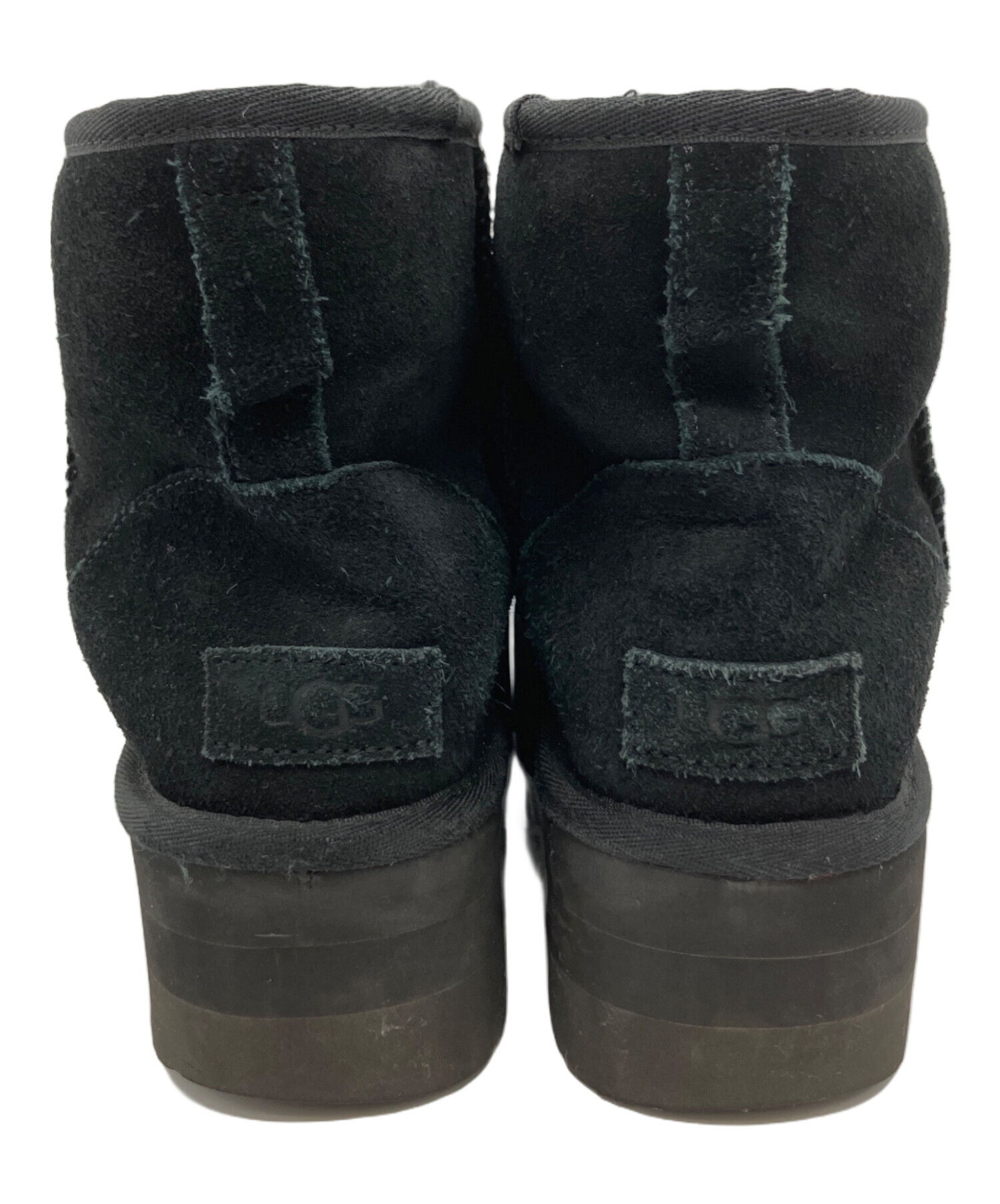 中古・古着通販】UGG (アグ) ムートンブーツ ブラック サイズ:24
