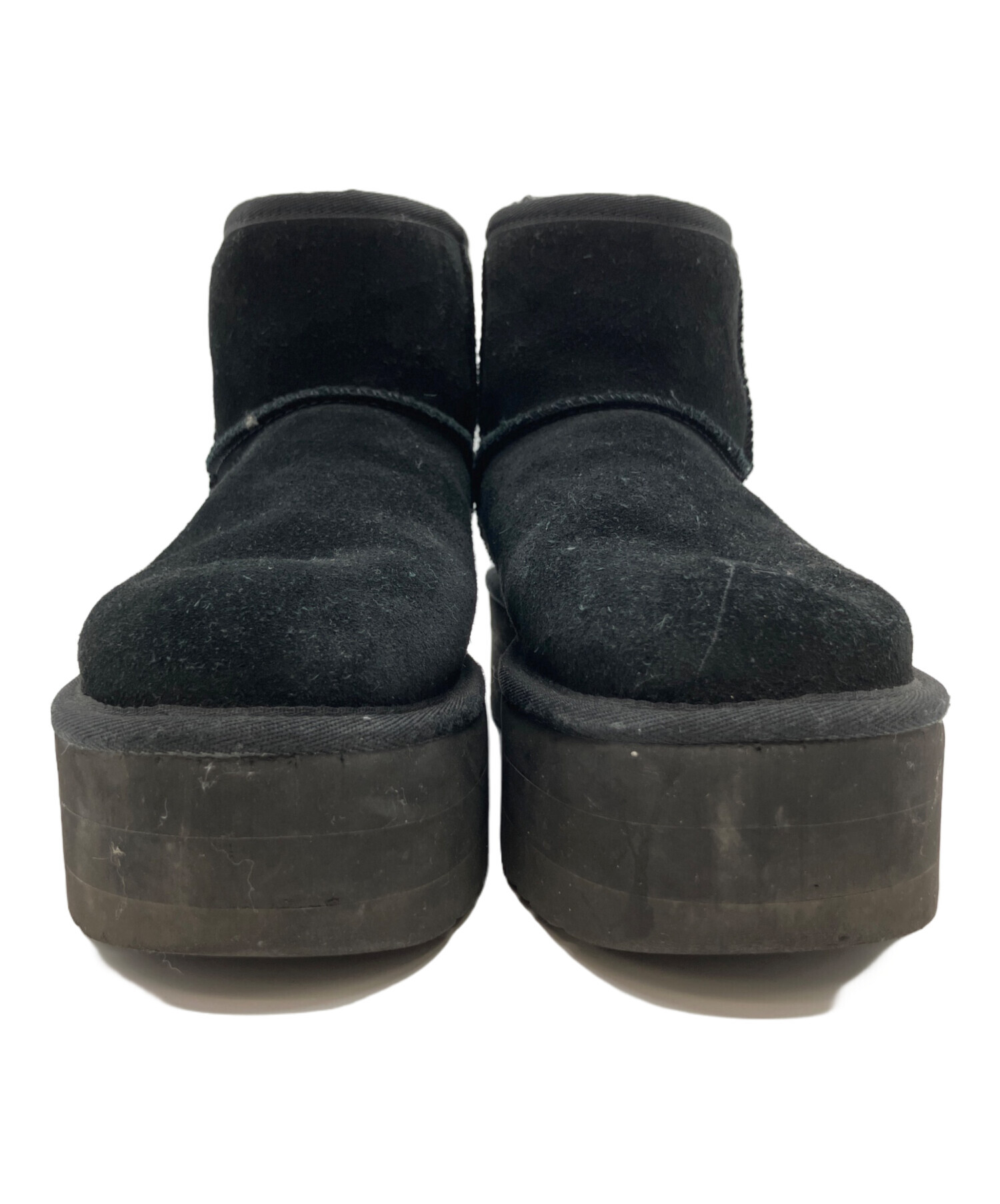 [新品・未使用]UGG ムートンブーツサイズ20cm 中古・古着通販】UGG (アグ) ムートンブーツ ブラック サイズ:24