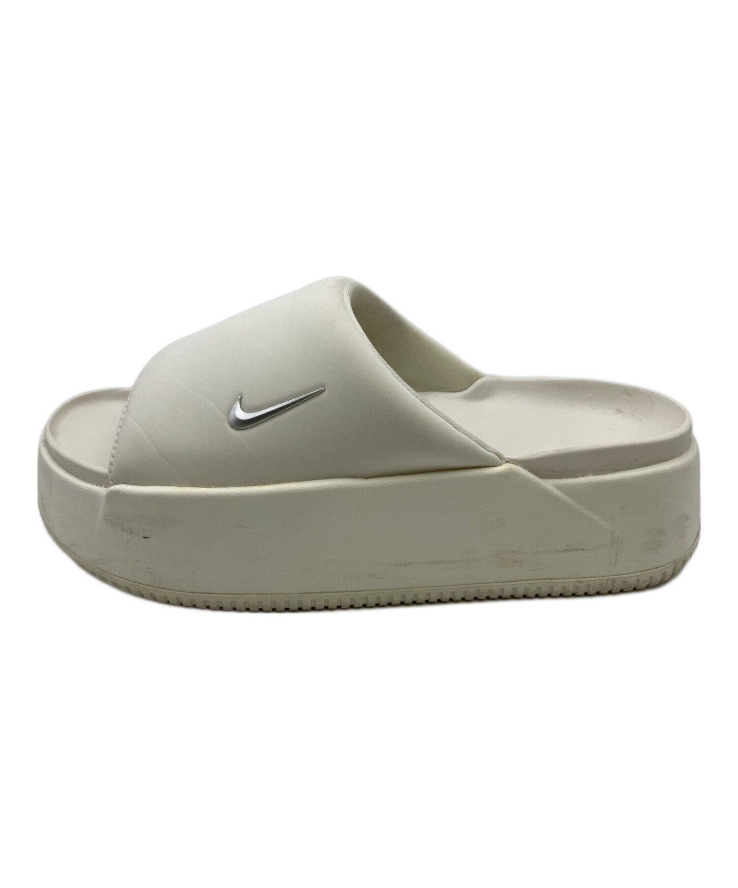 中古・古着通販】NIKE (ナイキ) サンダル ホワイト サイズ:24