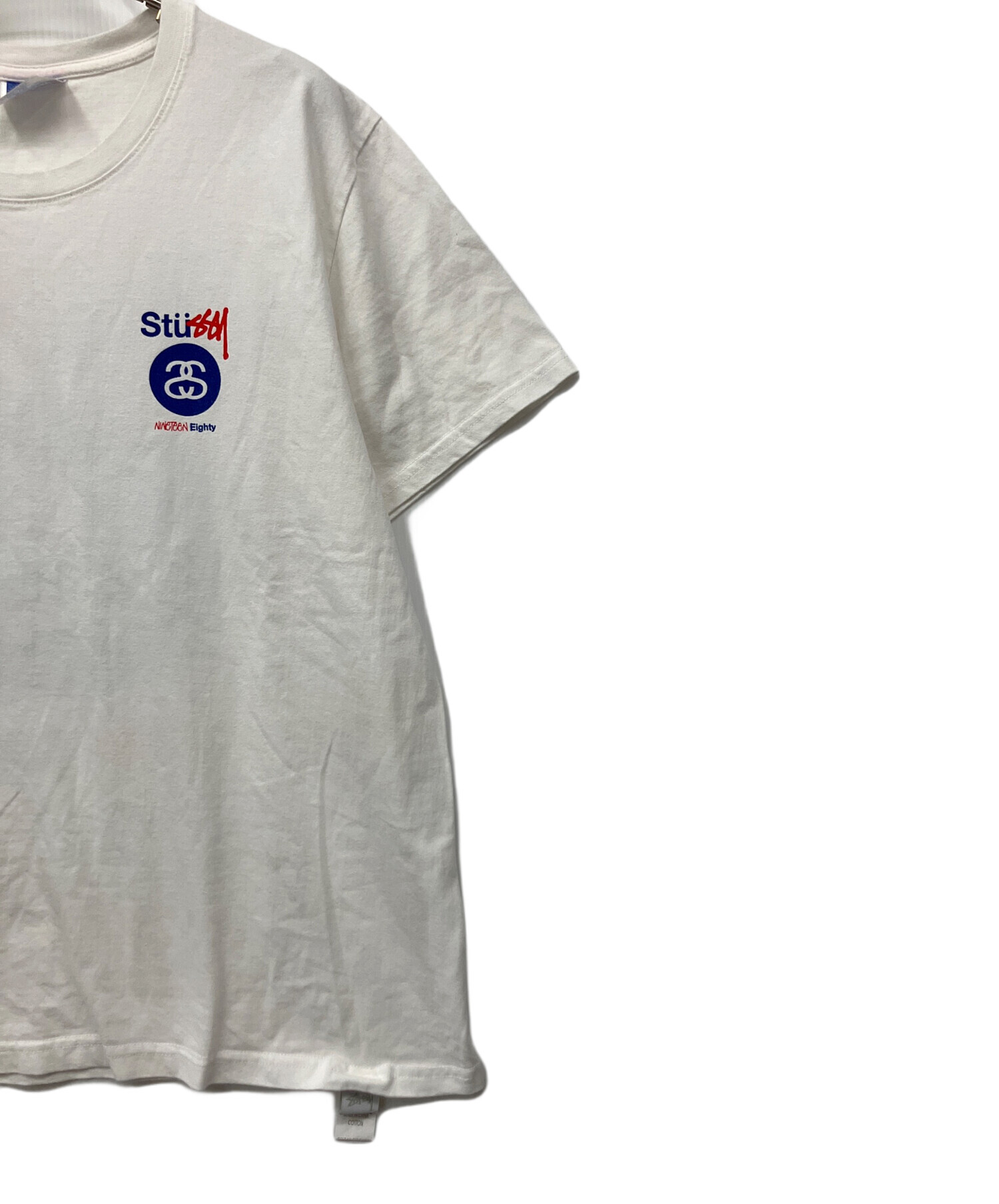 中古・古着通販】stussy (ステューシー) Tシャツ ホワイト サイズ:S