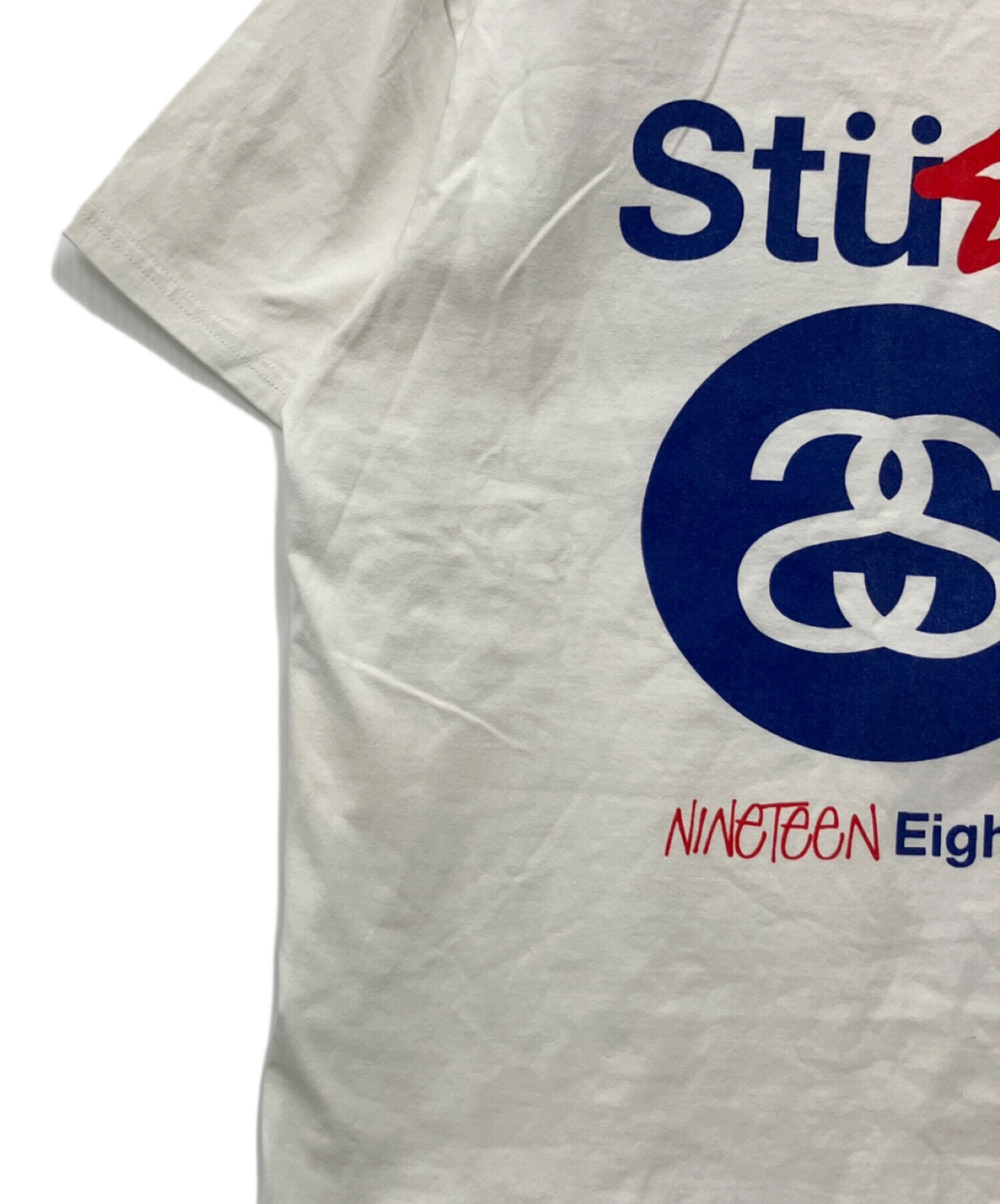 中古・古着通販】stussy (ステューシー) Tシャツ ホワイト サイズ:S