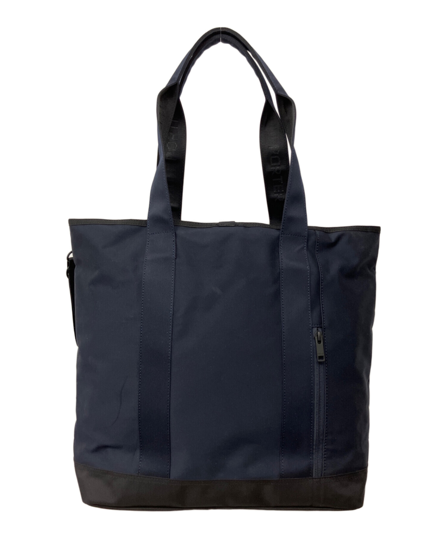 中古・古着通販】PORTER (ポーター) トートバッグ ネイビー 未使用品 