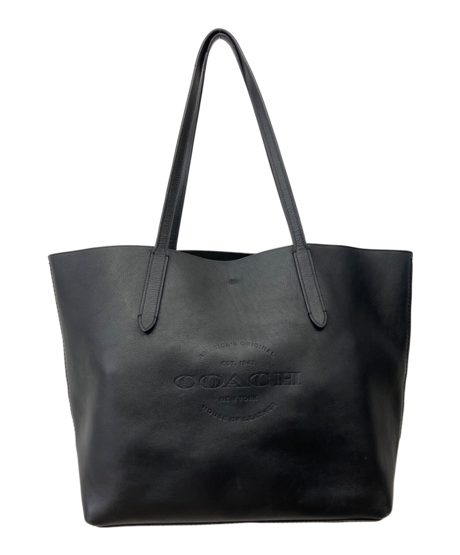 中古・古着通販】COACH (コーチ) トートバッグ ブラック｜ブランド 