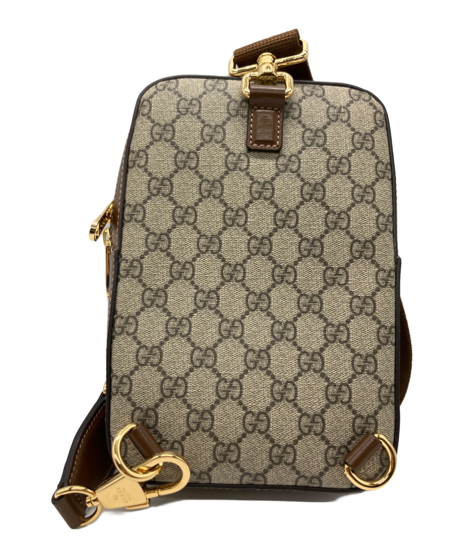 GUCCI グッチ 古本 中古・古着通販】GUCCI (グッチ) ショルダーバッグ ベージュ｜ブランド