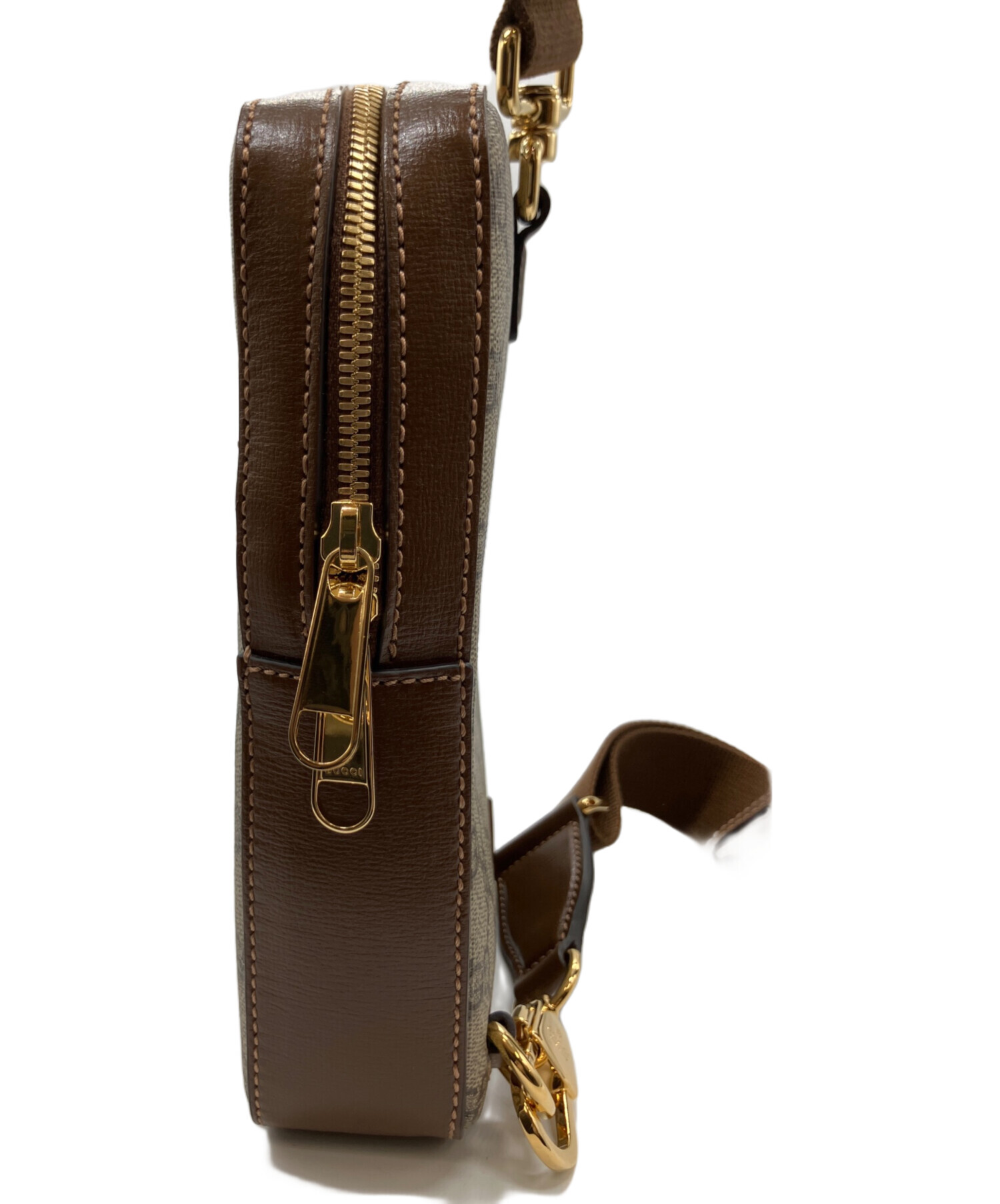 中古・古着通販】GUCCI (グッチ) ショルダーバッグ ベージュ｜ブランド