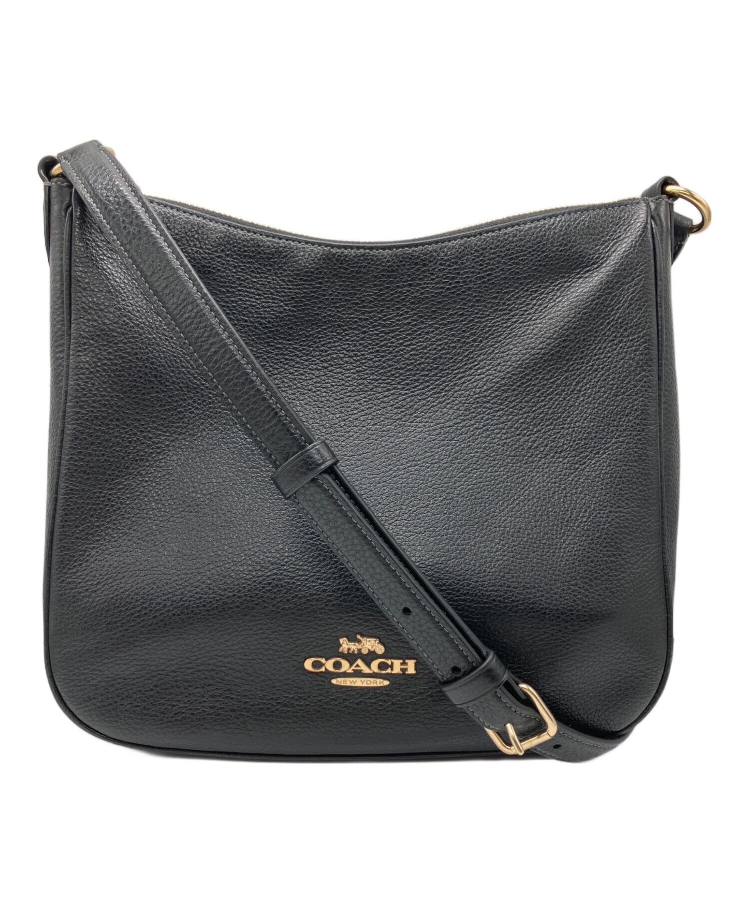 中古・古着通販】COACH (コーチ) ショルダーバッグ ブラック｜ブランド 