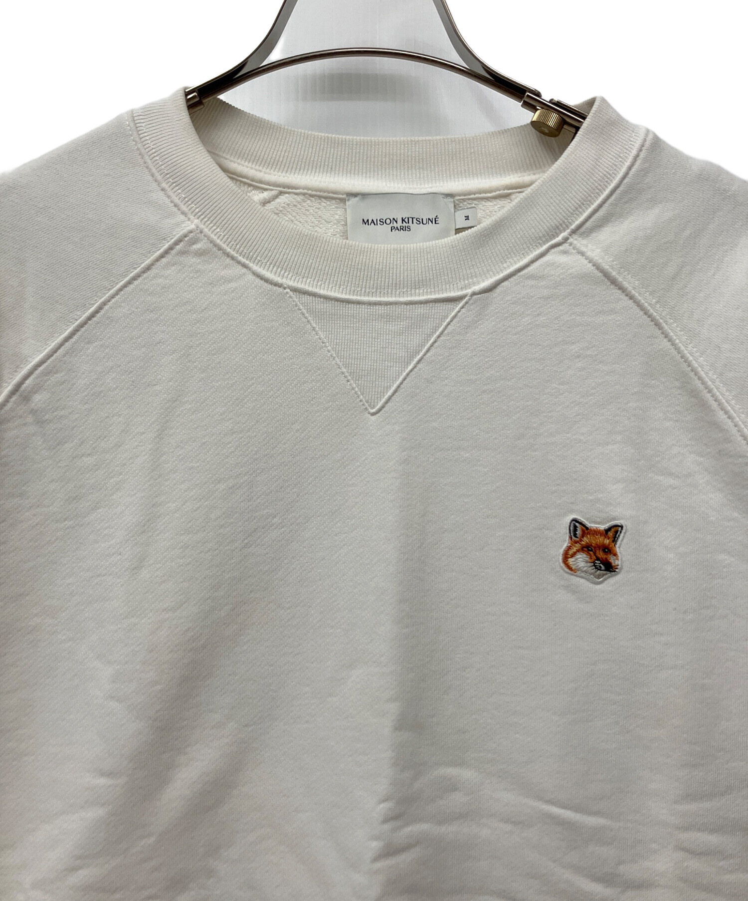 中古・古着通販】MAISON KITSUNE (メゾンキツネ) スウェット ホワイト 