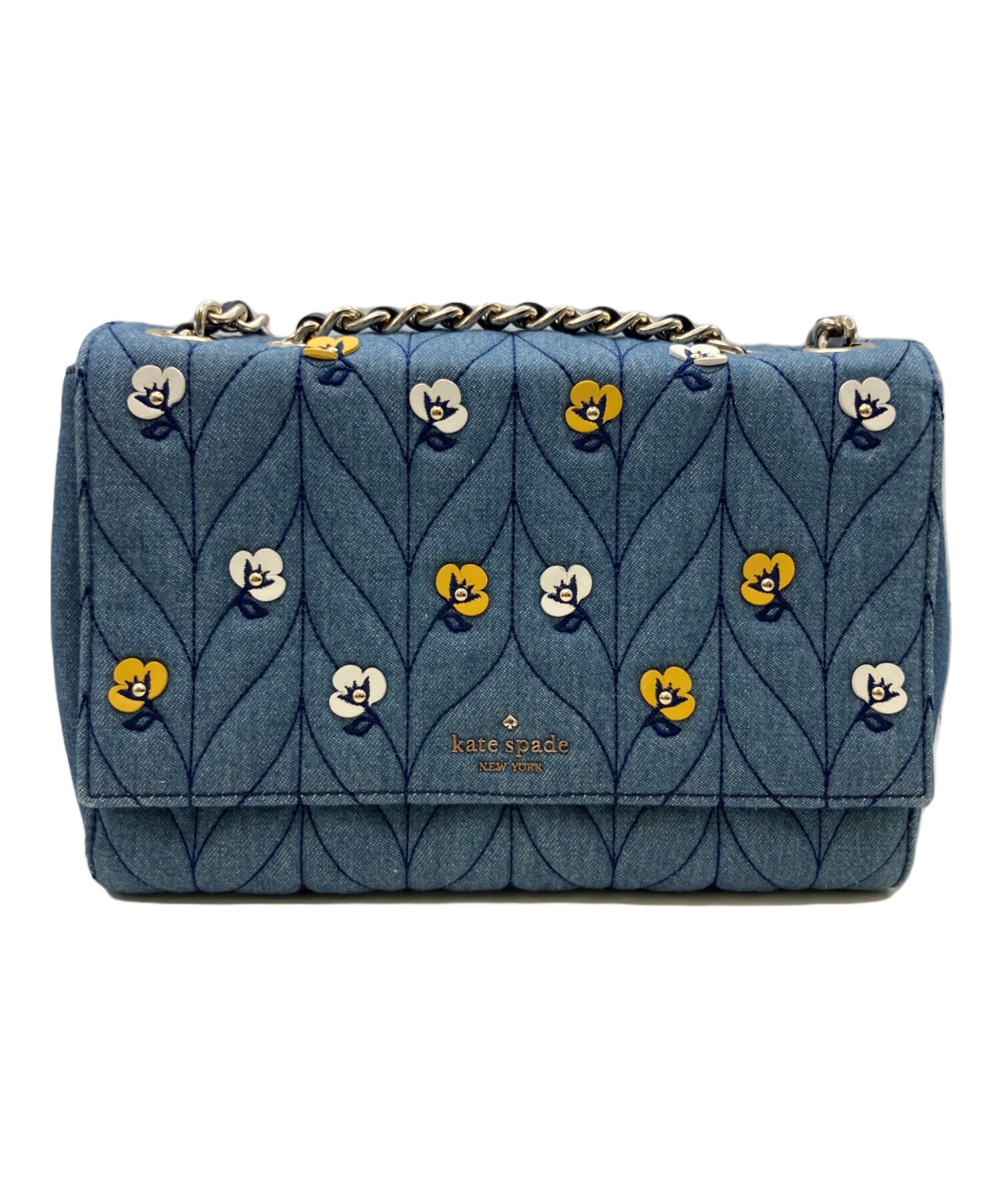 ケイトスペード　クラッチバッグ 蝶々　バタフライ　パーティ　普段使いにも ケイトスペード Kate Spade チェーンショルダーバッグ クラッチバッグ