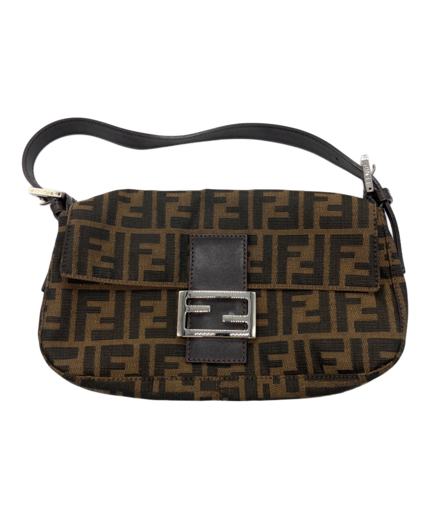 中古・古着通販】FENDI (フェンディ) ショルダーバッグ ブラウン 