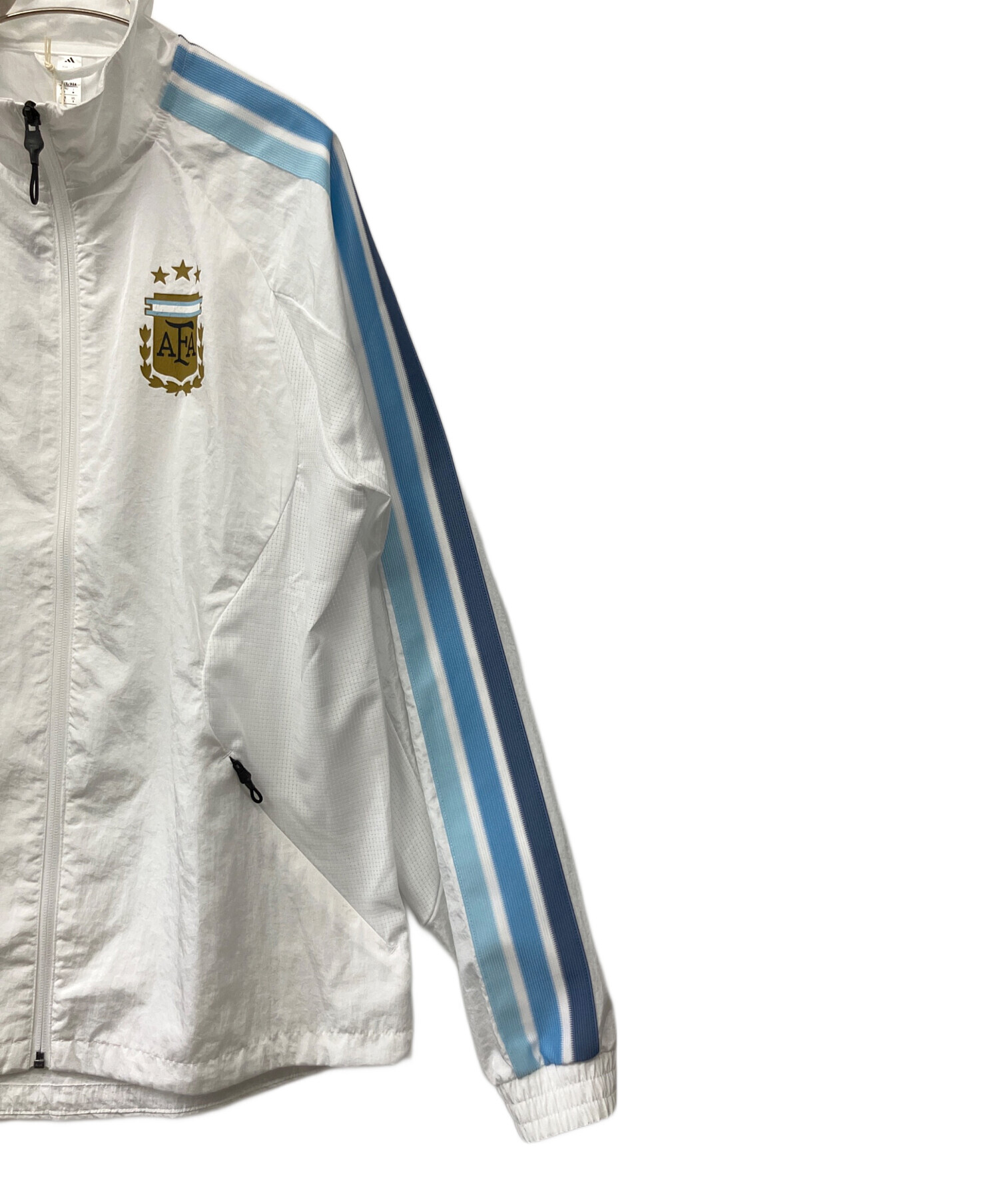 中古・古着通販】adidas (アディダス) トラックジャケット ホワイト