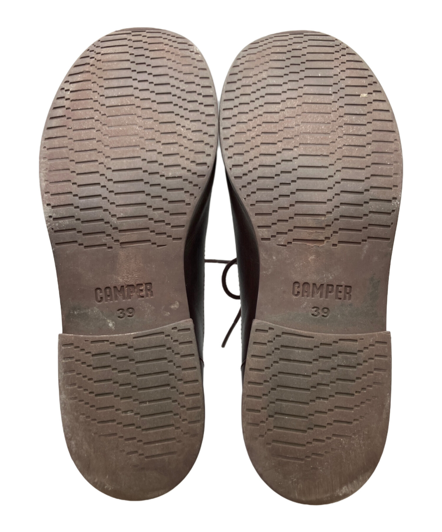 中古・古着通販】CAMPER (カンペール) レザーシューズ ブラウン サイズ